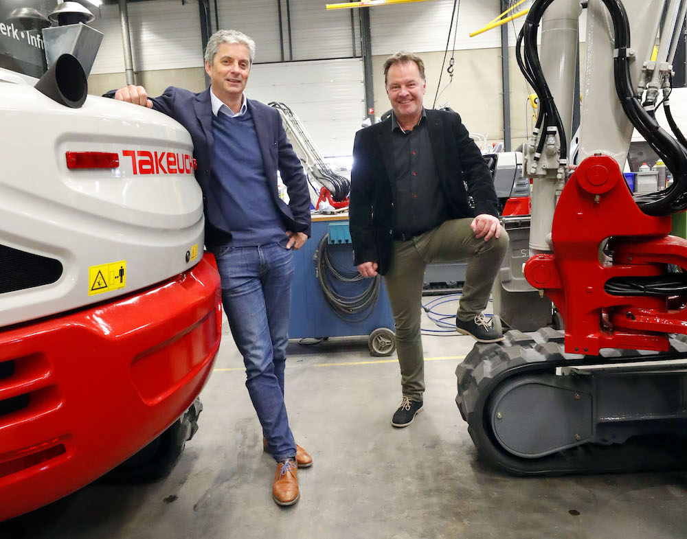 Gerard Verhoeven (links) en Johan van Rozendaal: ‘Over zestig jaar zijn we nog steeds een familiebedrijf.’ 