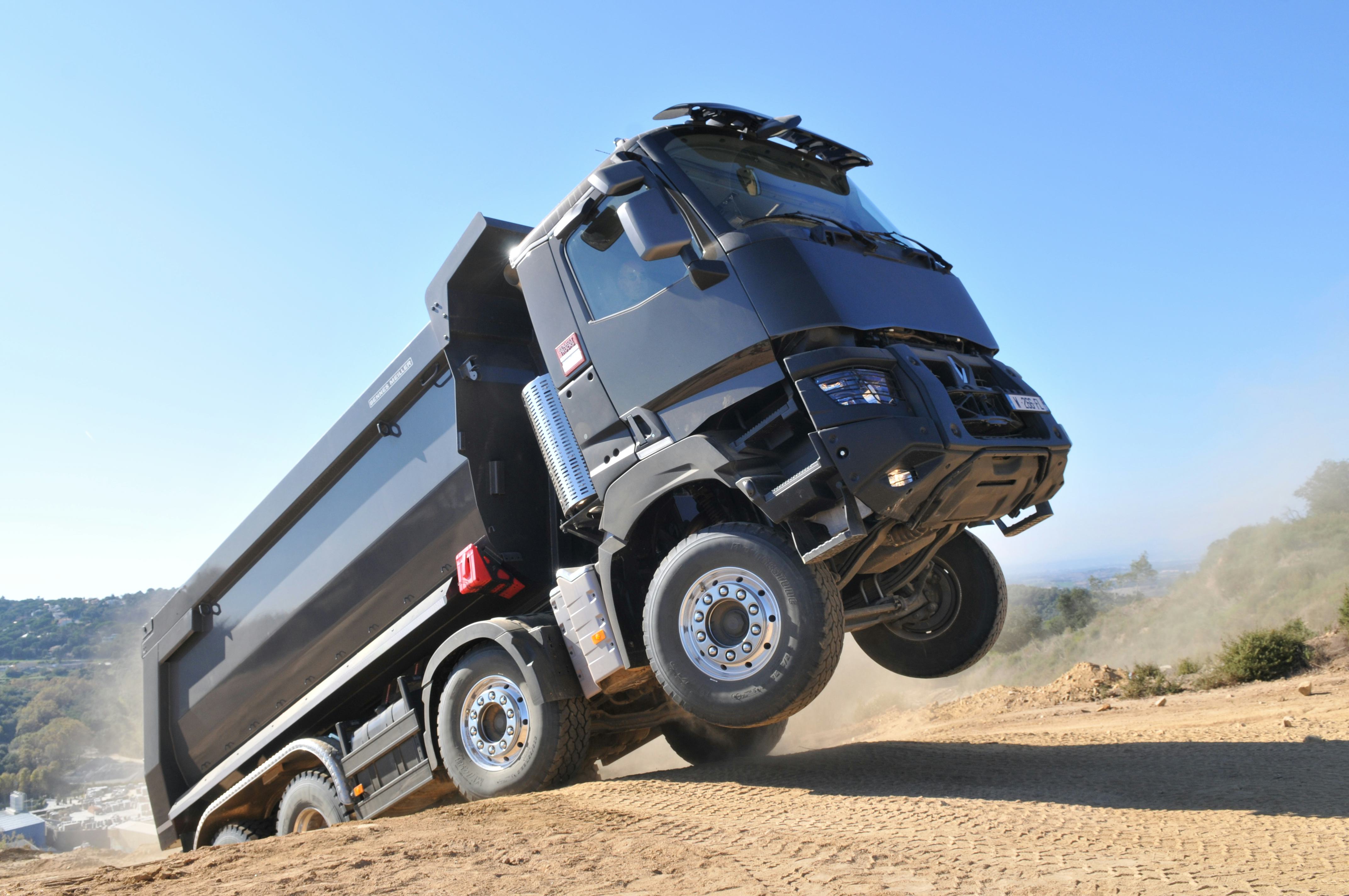 Renault Trucks heeft een prachtig programma voor de bouw.