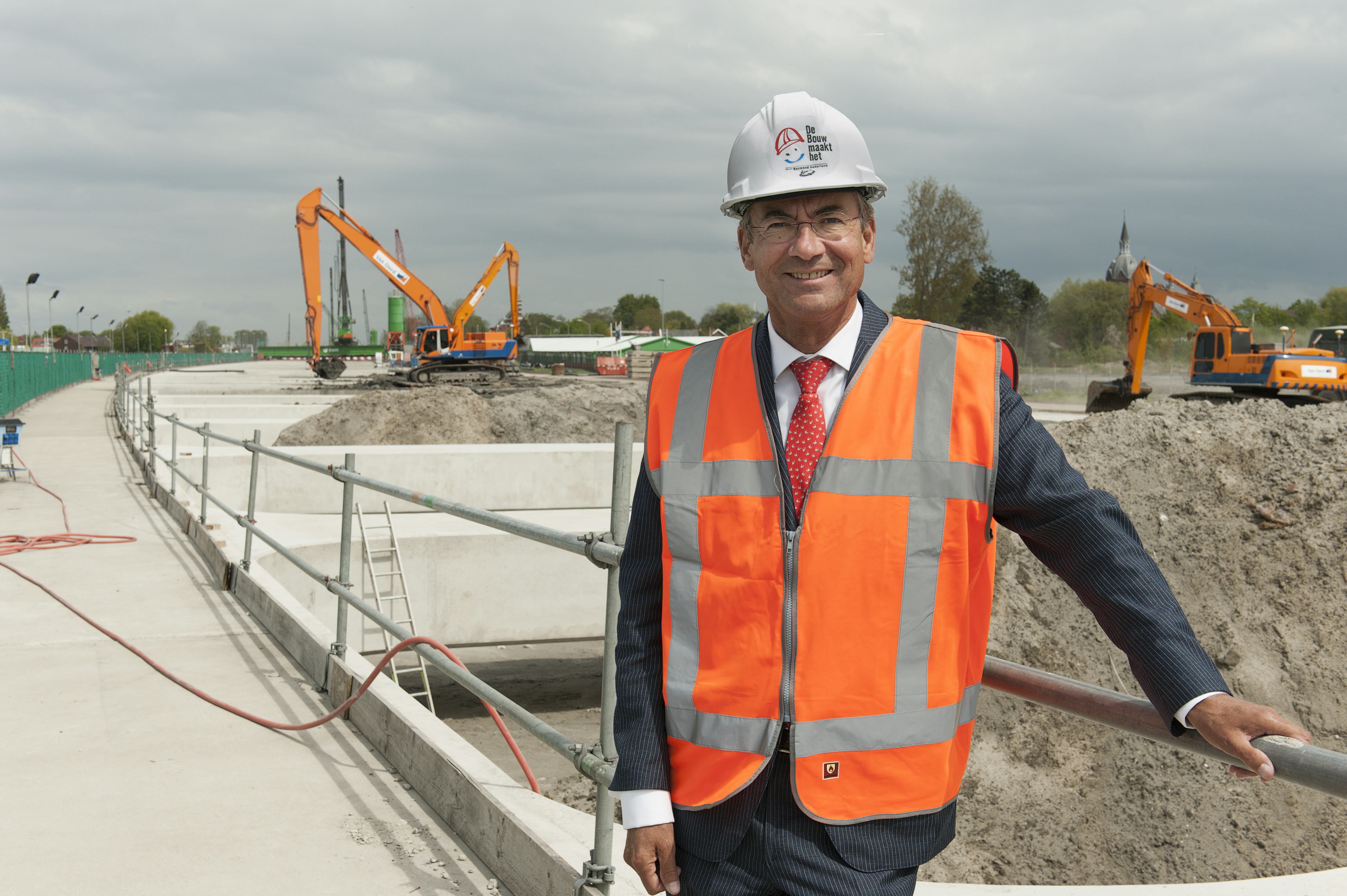 Maxime Verhagen, voorzitter Bouwend Nederland, treedt op als key-note speaker tijdens de BouwMachines Kennisdag.