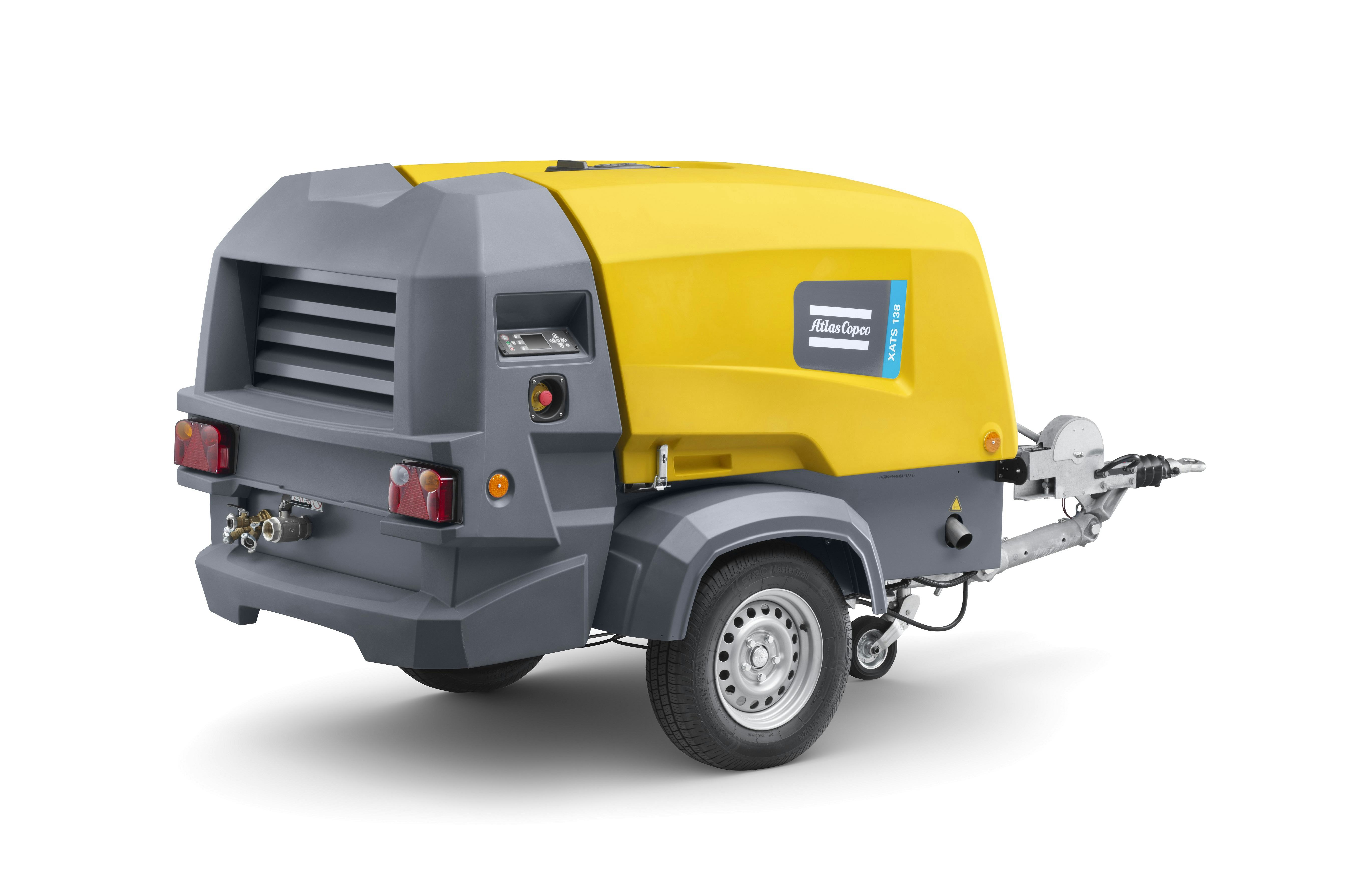 Atlas Copco compressor XATS 138 verbeterd