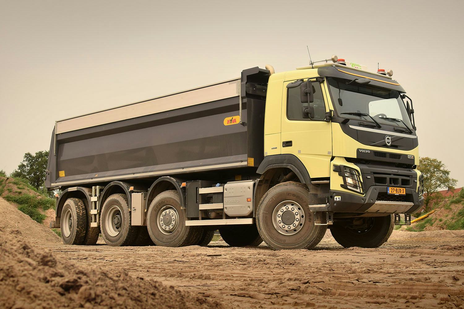 Volvo FMX 8x8 met 44,5 ton GVW leverbaar