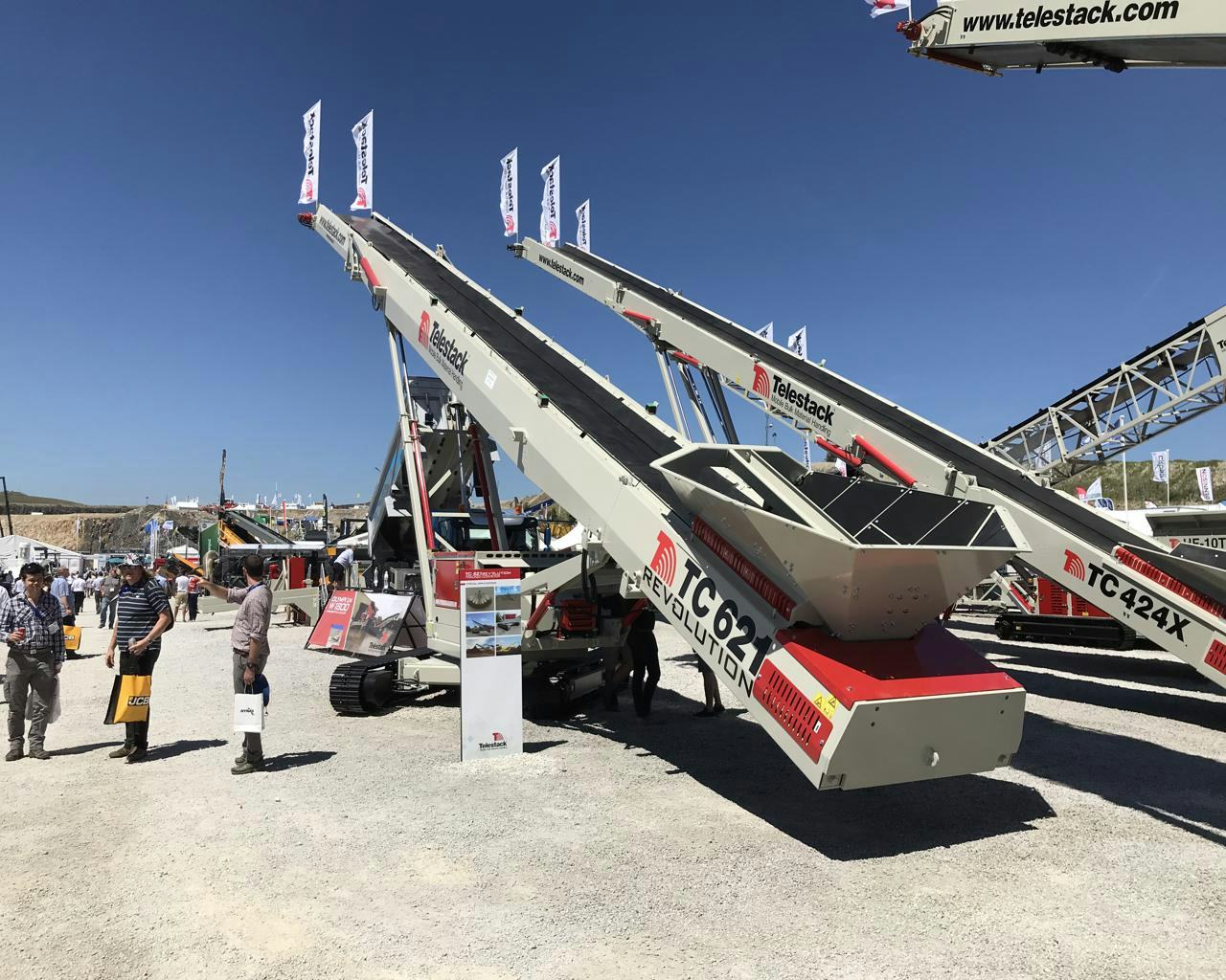 Telestack pakt uit op Hillhead-beurs