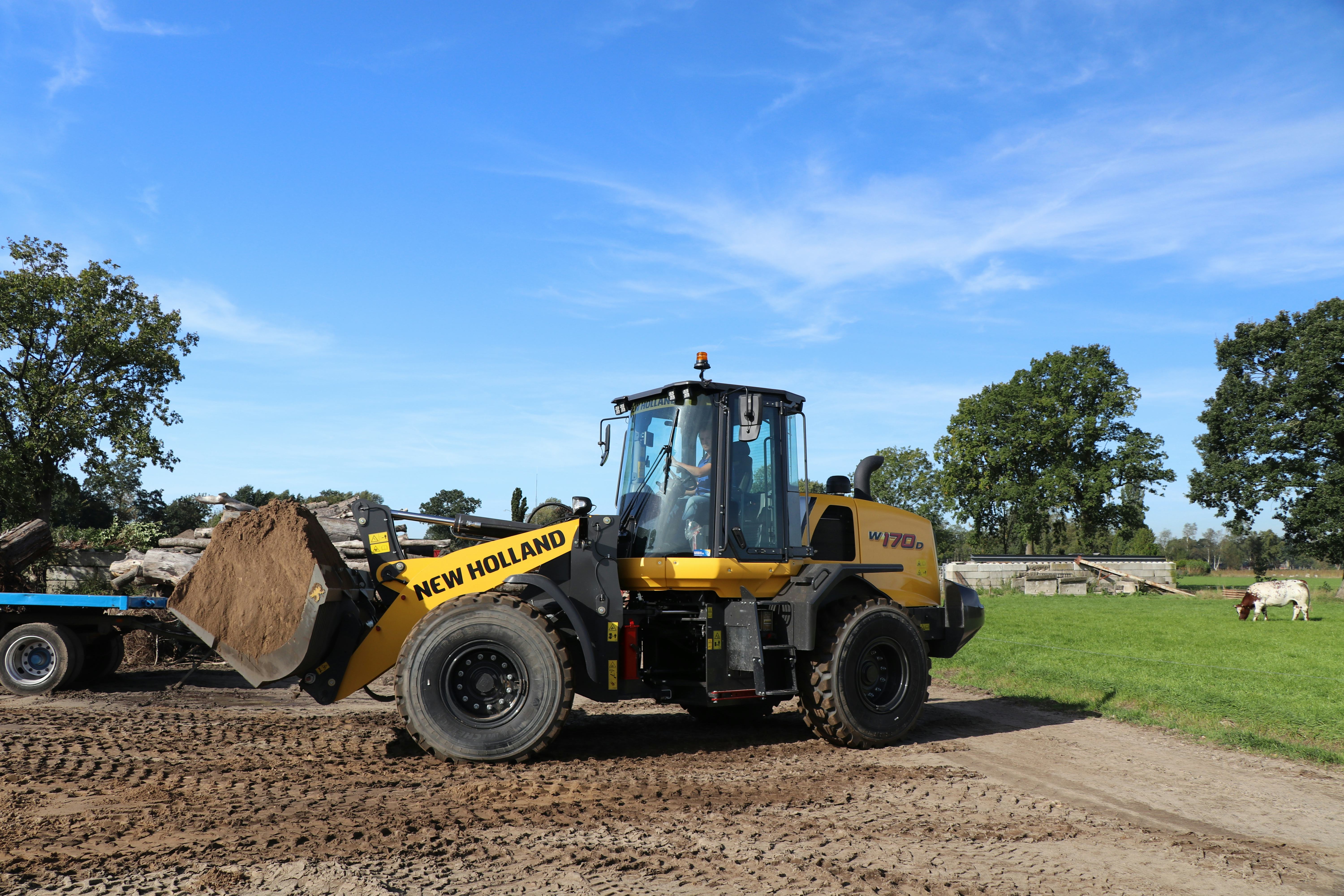 Met VIDEO: New Holland W170D, echt een machine voor loonwerkers