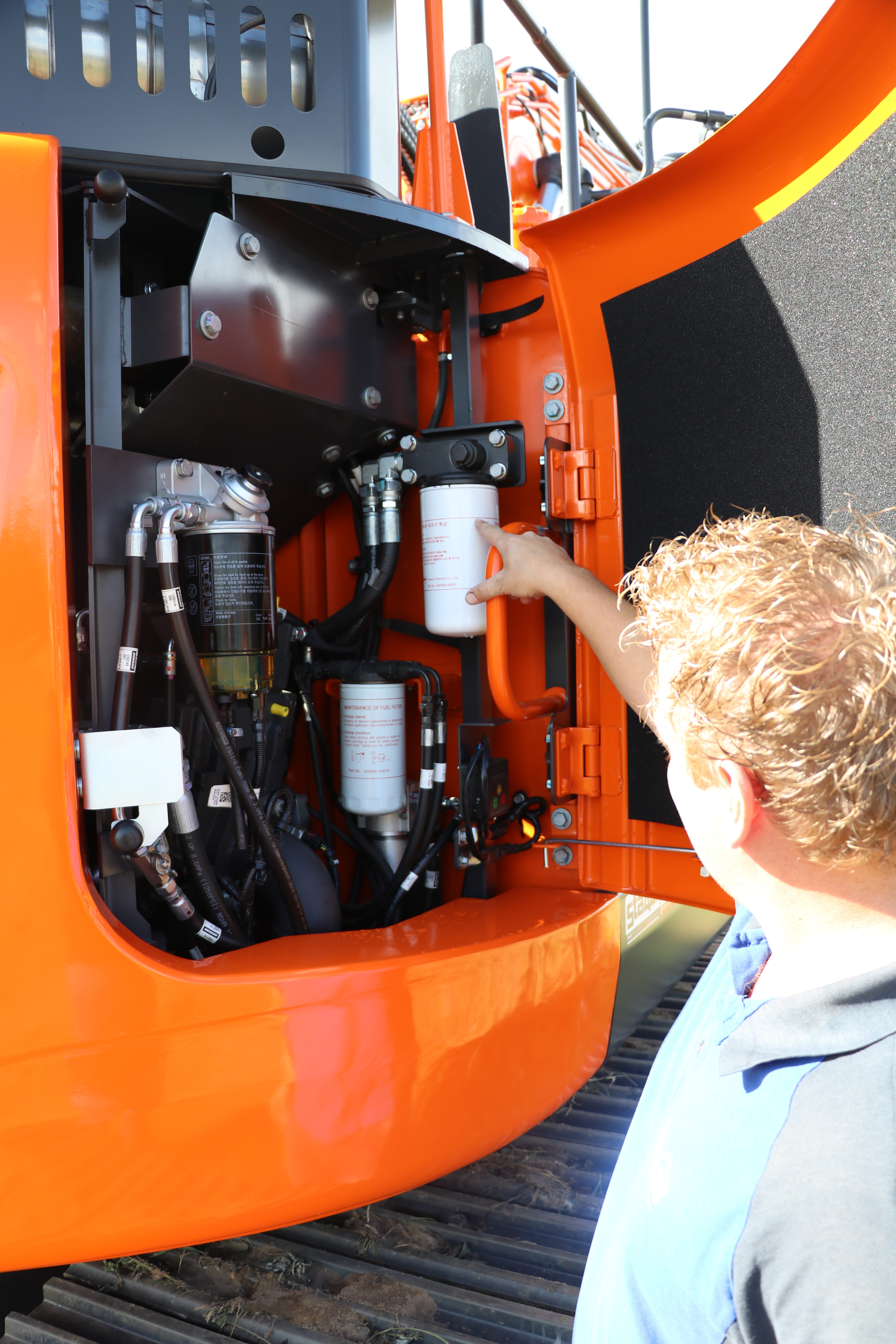 De filters zijn makkelijk te vervangen.