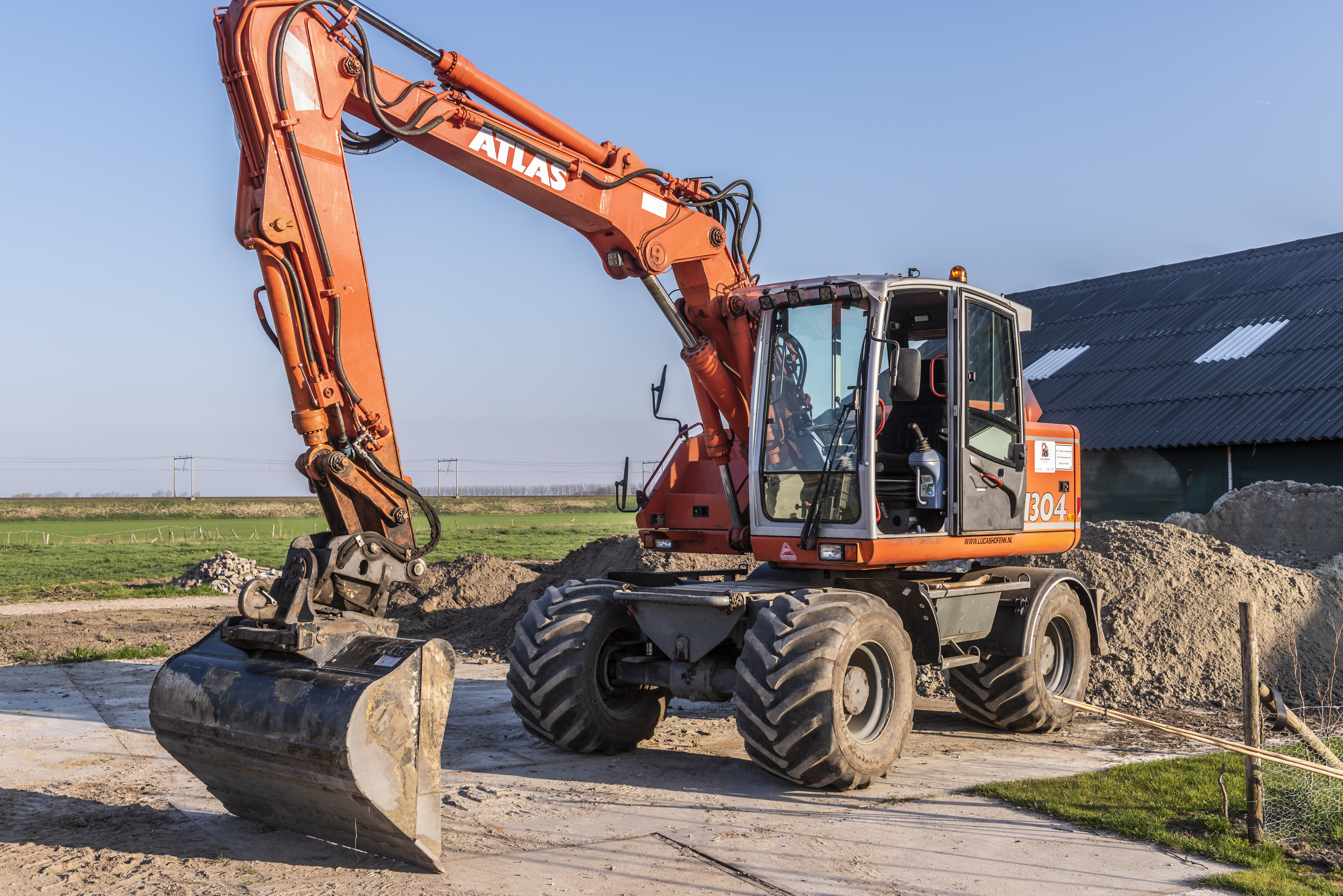 Machinist van de maand: Lucas Hofenk Atlas 1304