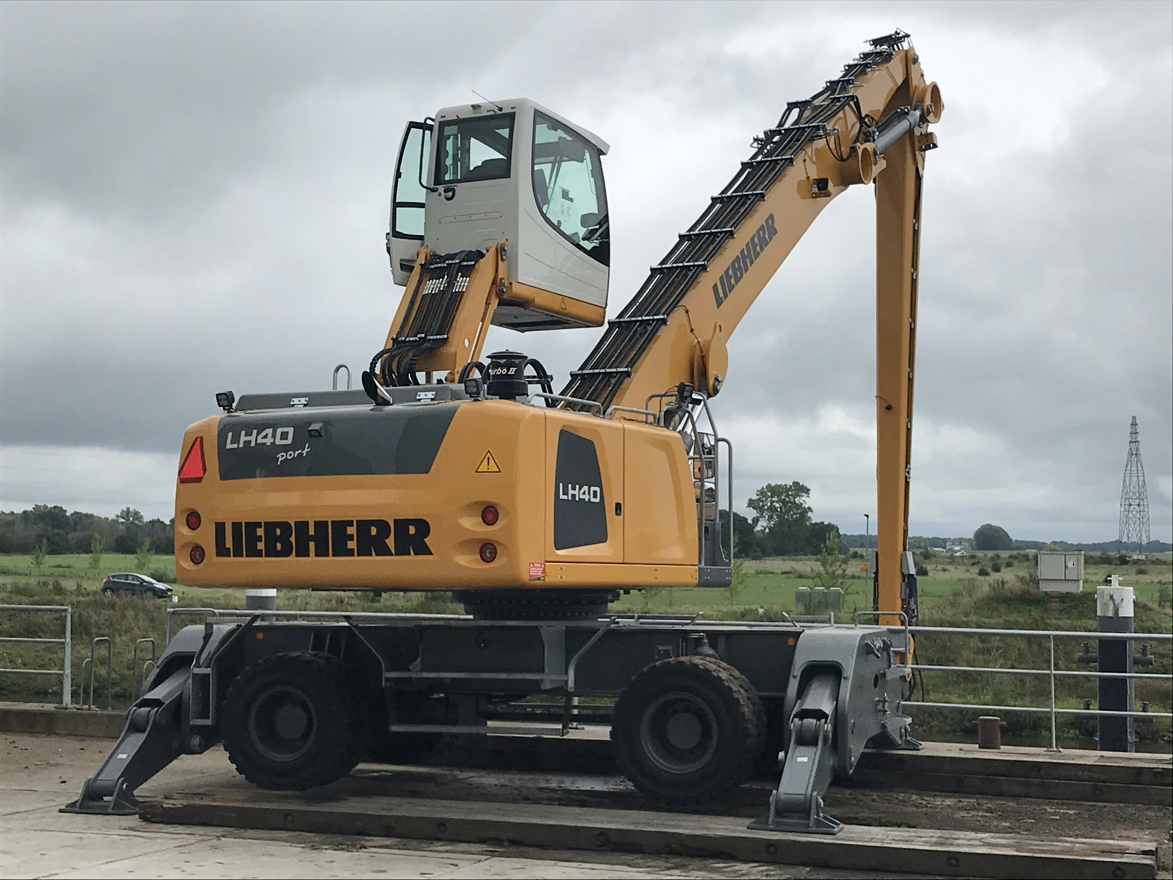 Liebherr ontwikkelt LH 40 Port overslagkraan specifiek voor Nederland