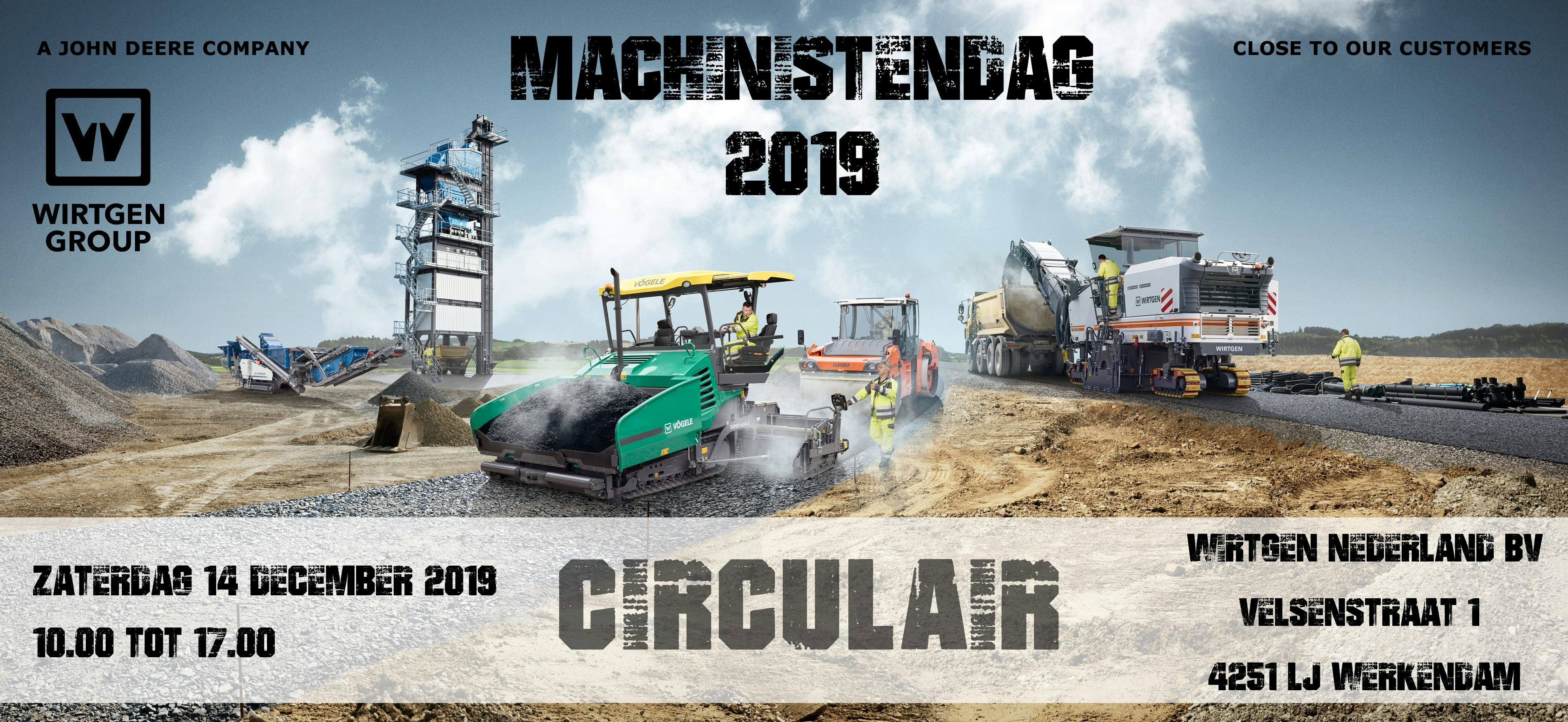 Machinistendag Wirtgen Nederland