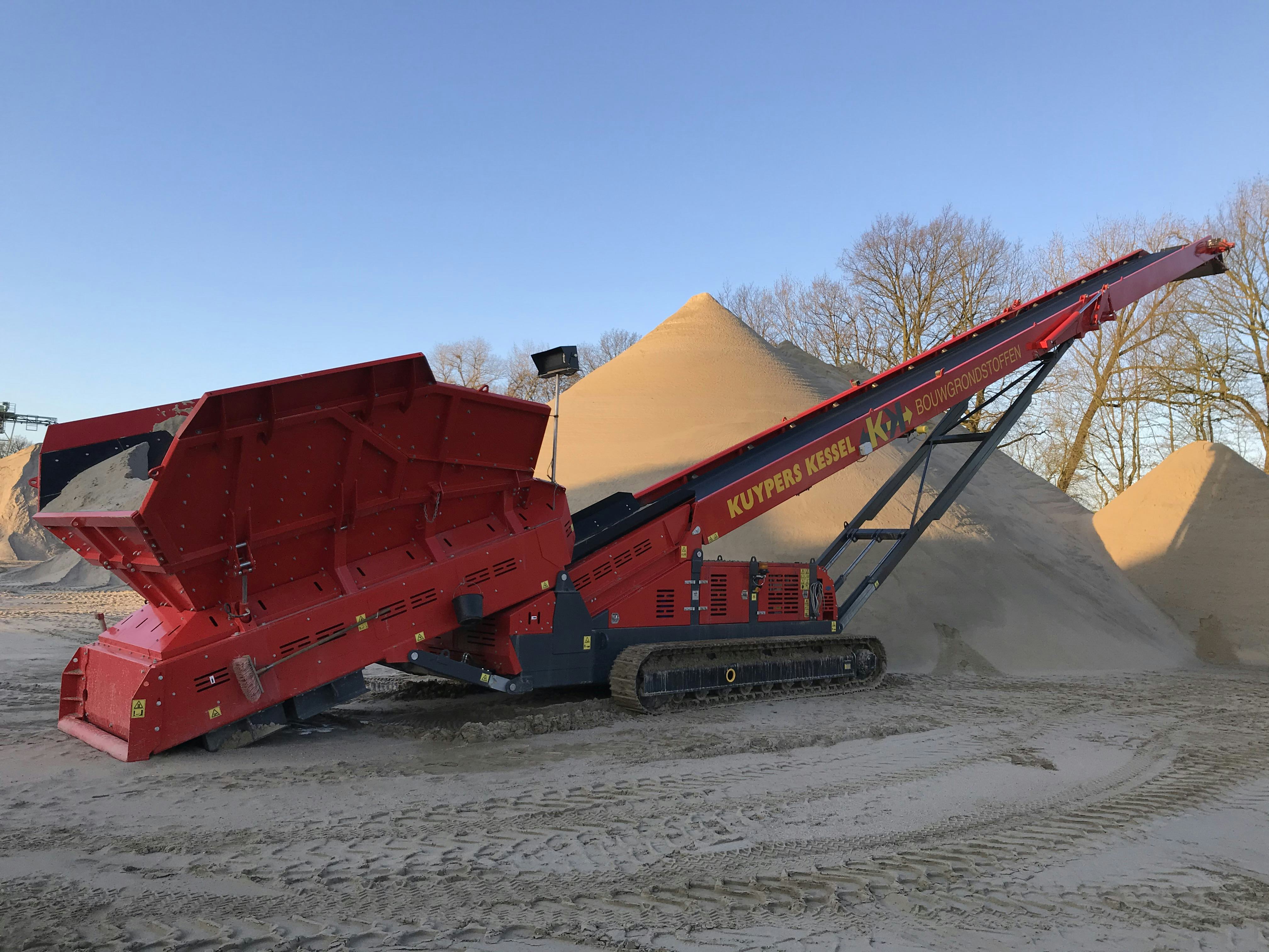 Grindhandel Kuypers zet minder shovels in na aanschaf nieuwe Telestacks