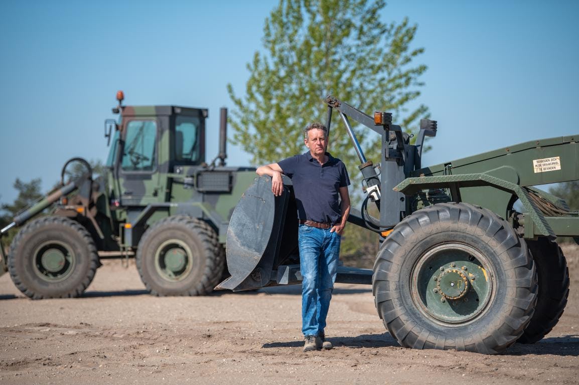 Machinist van de maand mei: Erik Wilgenhof geeft militairen praktijkles