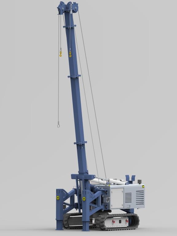 Ultra-compact heien met elektrische mini-heimachine Van den Heuvel