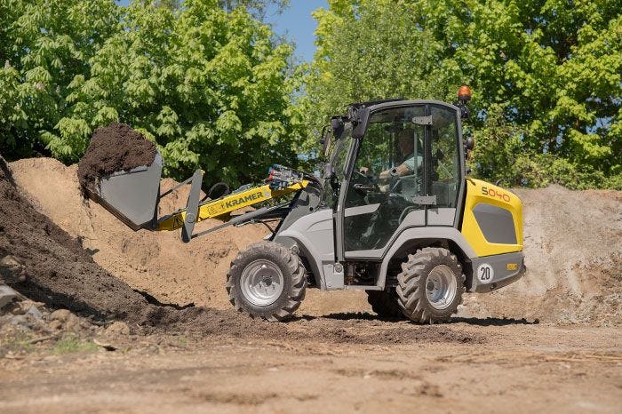 Kramer lanceert 5035 en 5040 compacte wielladers