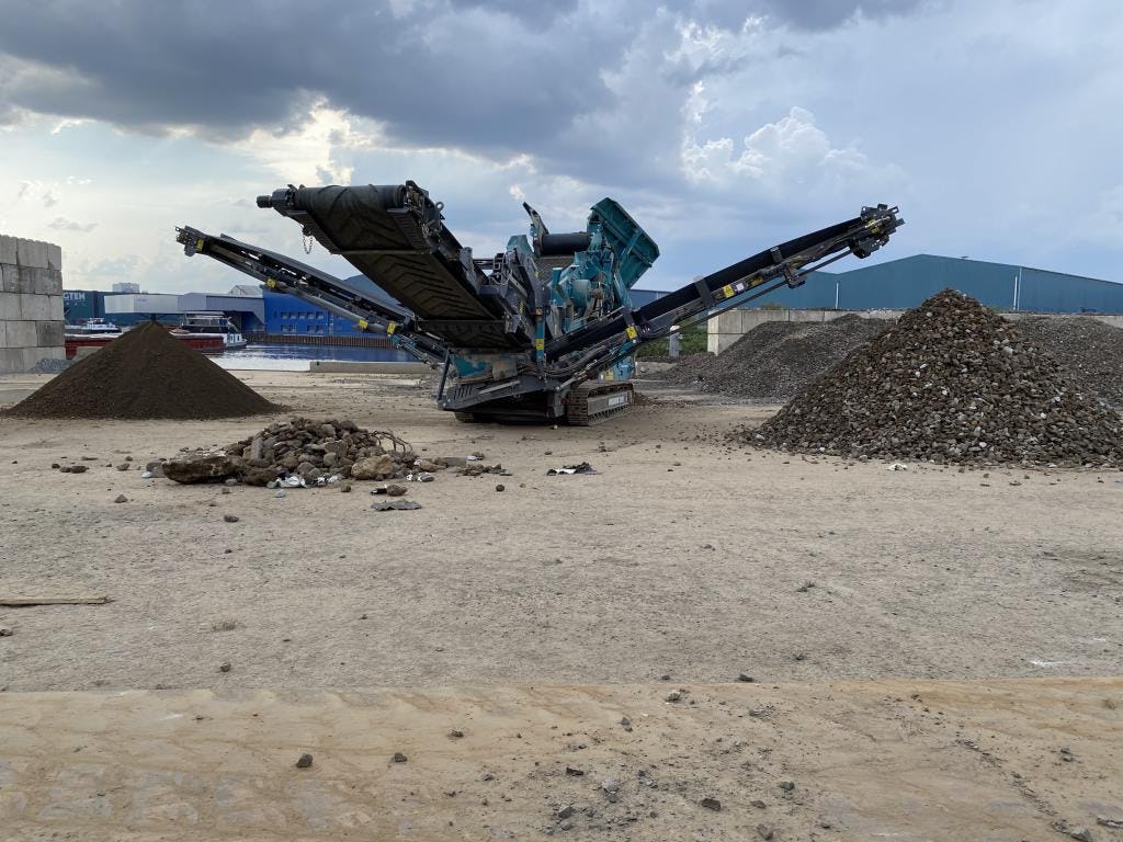 Powerscreen Warrior 1200 voor BPS Recycling