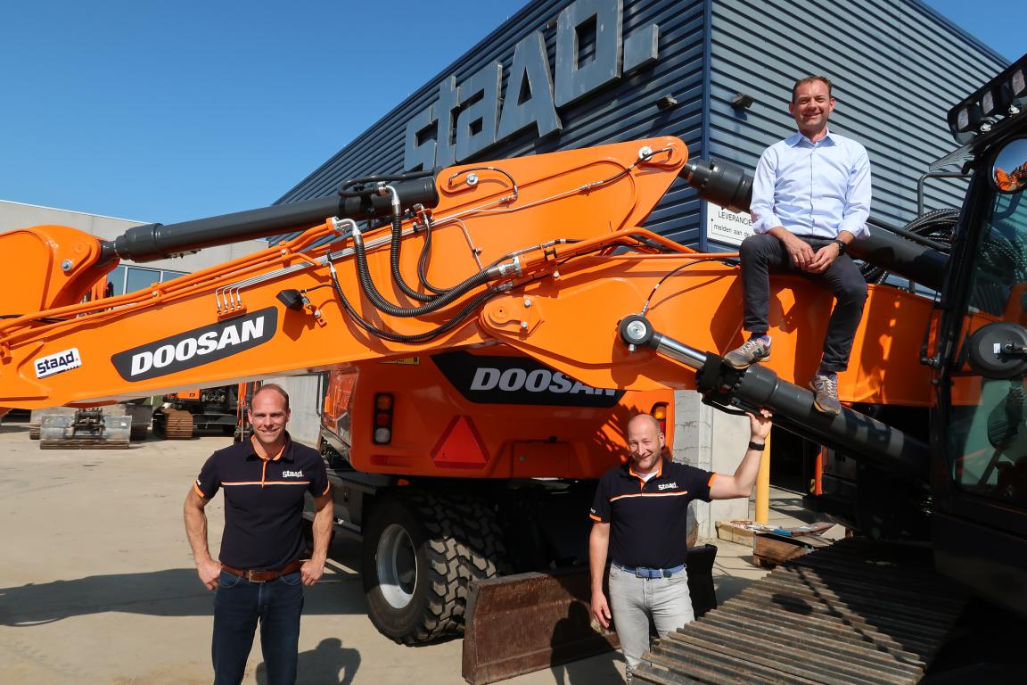 Pieter, Sijmen en Jan Willem Staadegaard (van links naar rechts): ‘Voor onze klanten verandert er niets.’