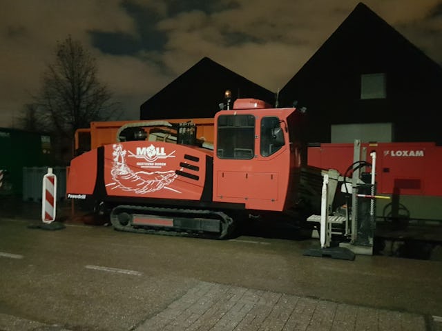 Gestuurd boren. Foto: Gijs
