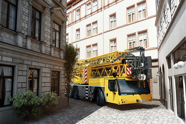 In maart 2021 lanceerde Liebherr zijn nieuwe mobiele bouwkraan MK 73-3.1.