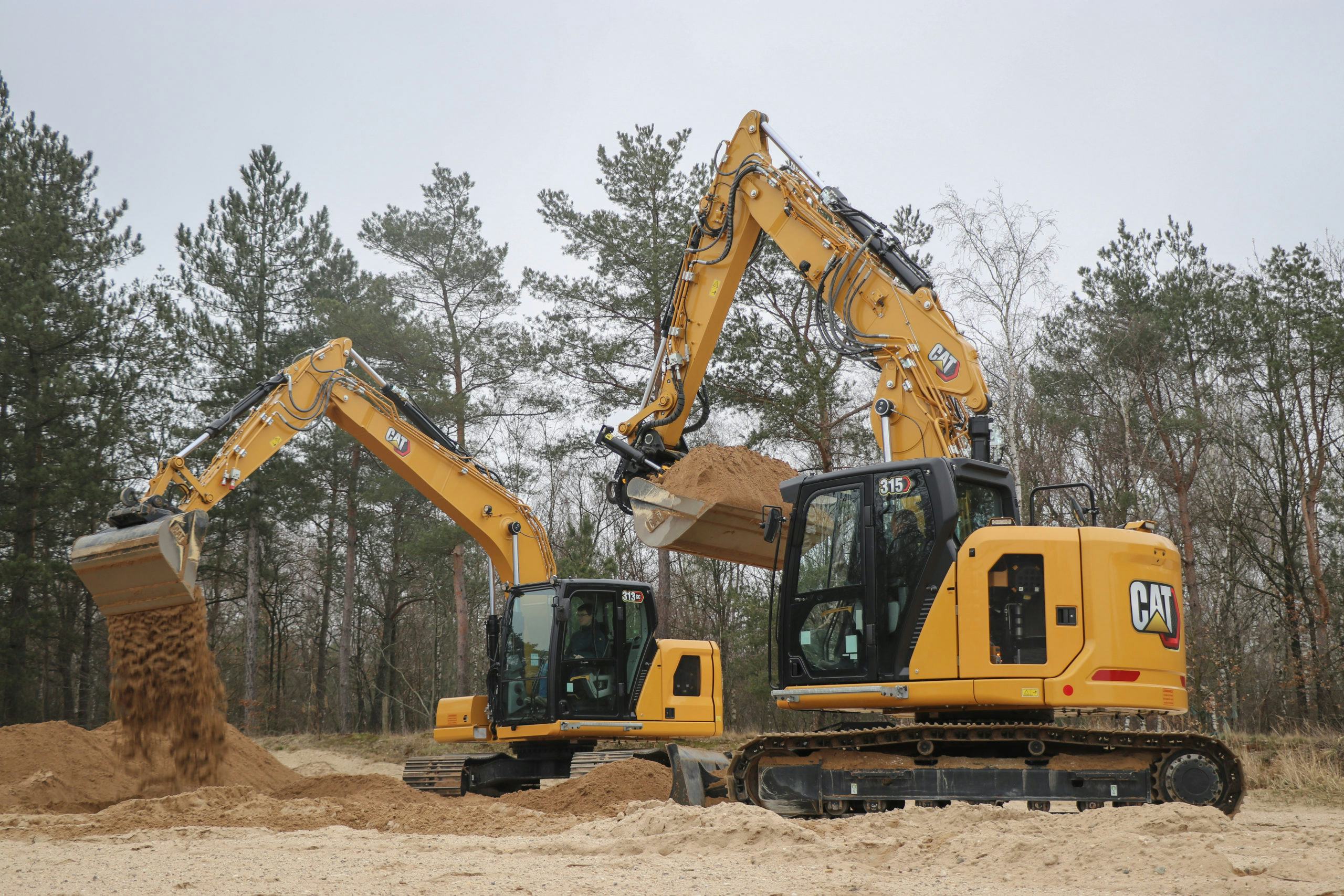 Praktijktest | Cat 313 GC en Cat 315, voor elk wat wils