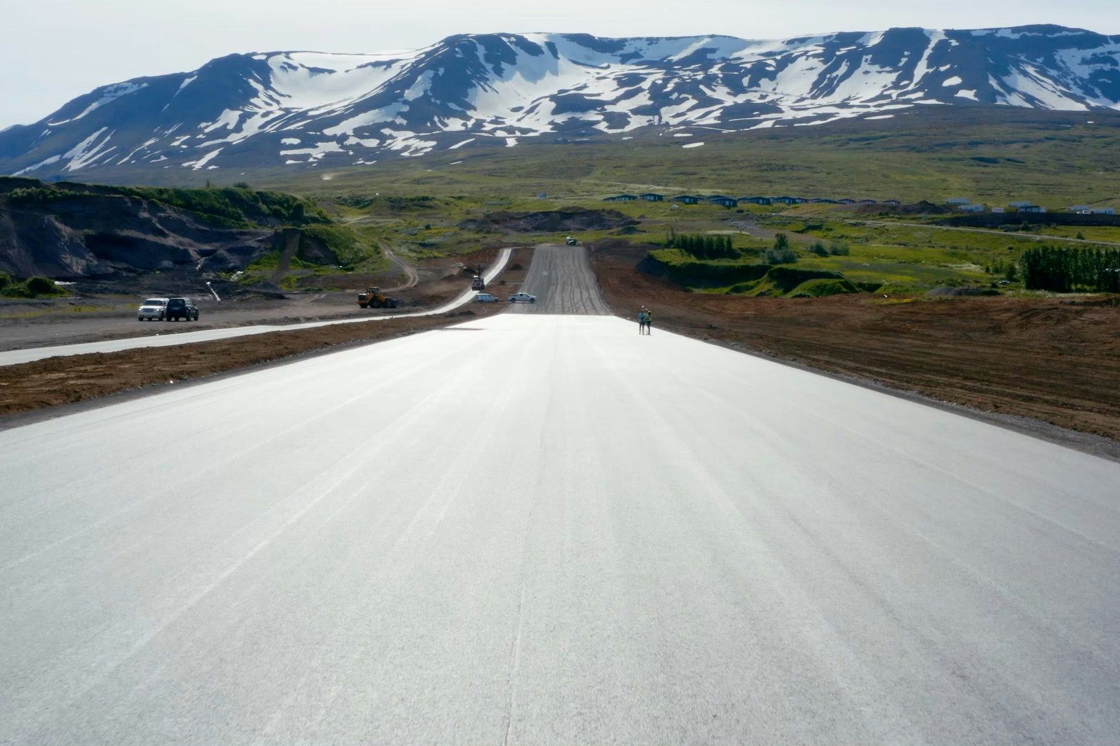 IJslands dragracecircuit krijgt strak nieuw wegdek met SmoothRide