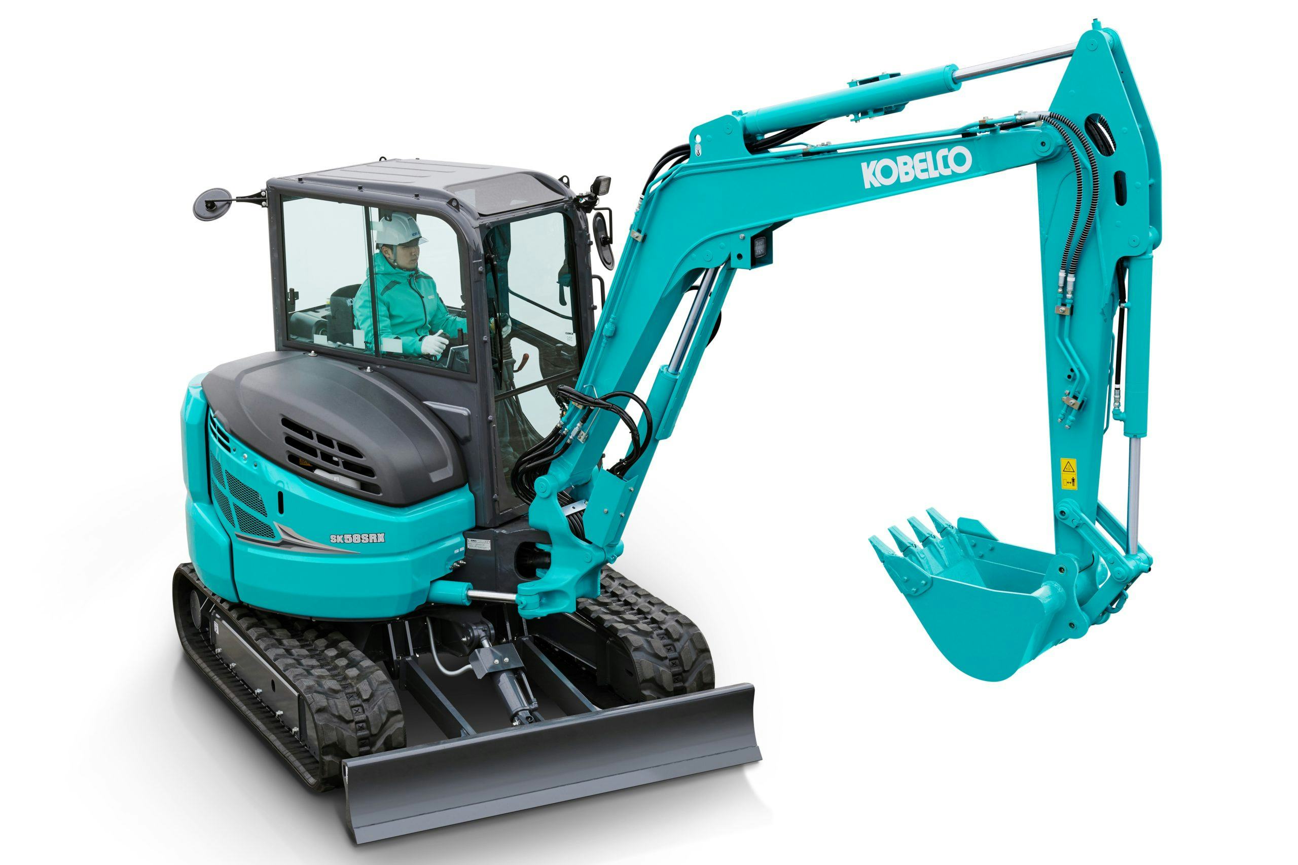 Kobelco introduceert SK50SRX-7 en SK58SRX-7 minigraafmachines