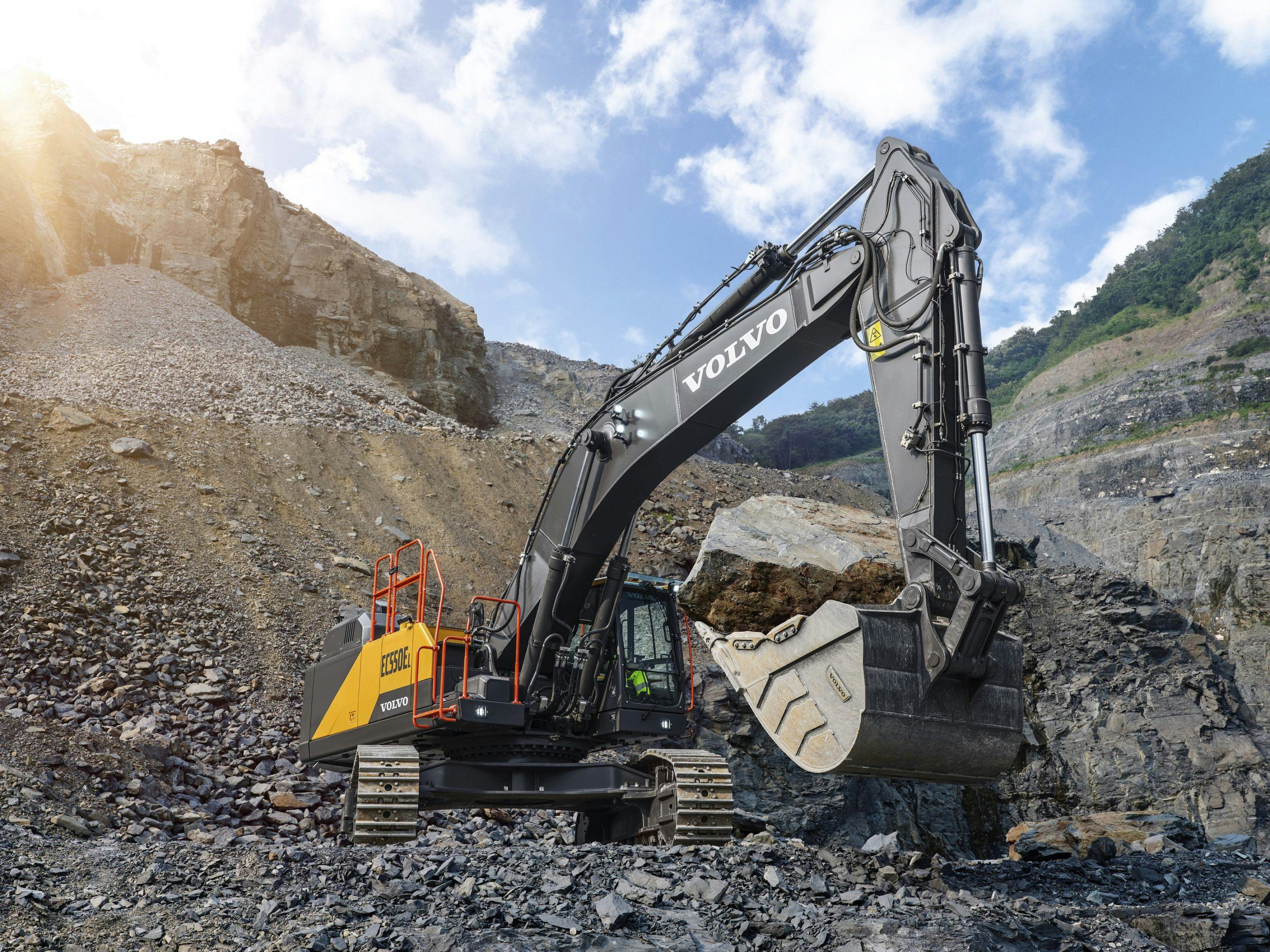 Volvo CE verkoopt fors meer machines