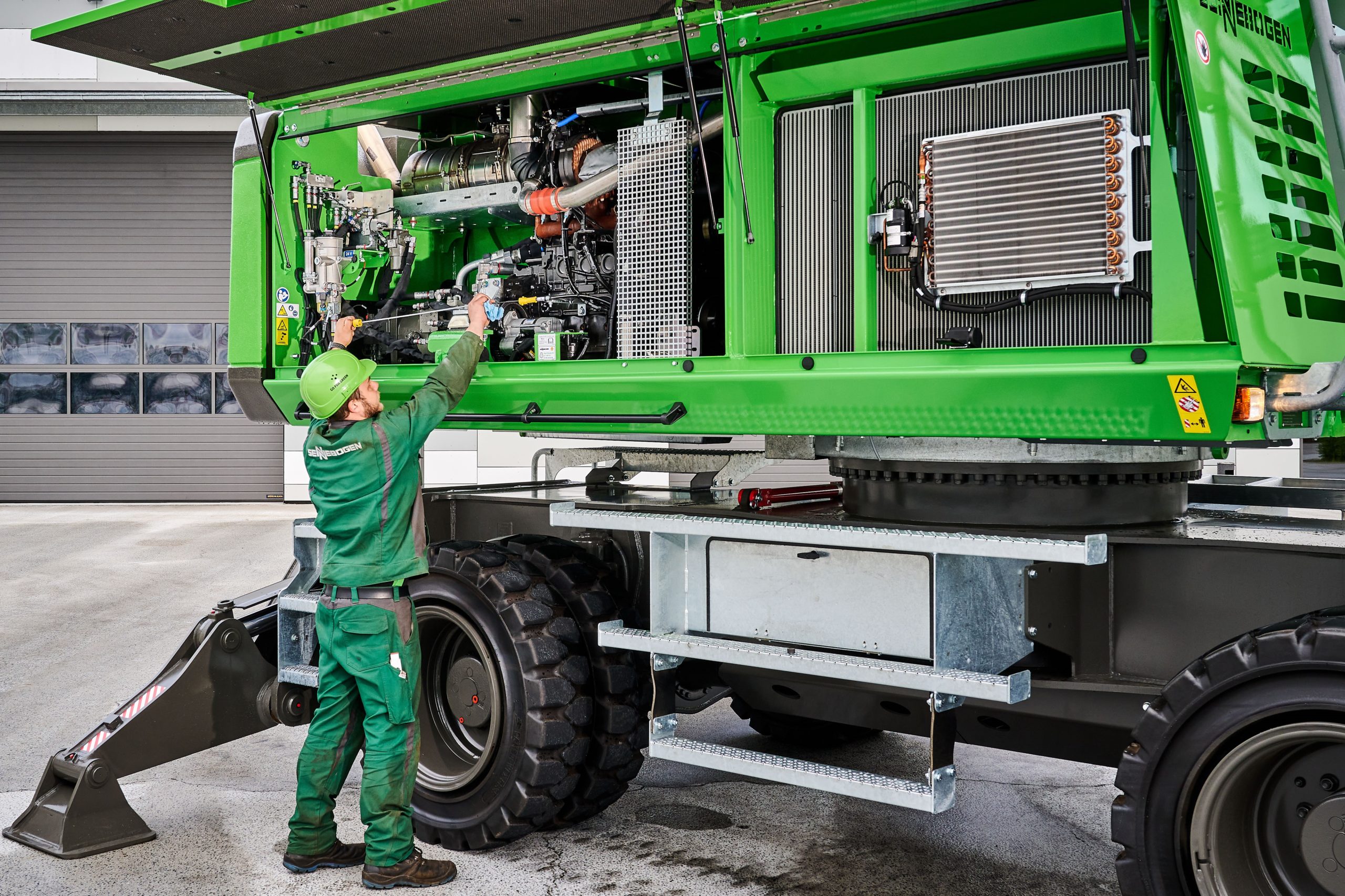 Sennebogen en Deutz intensiveren samenwerking