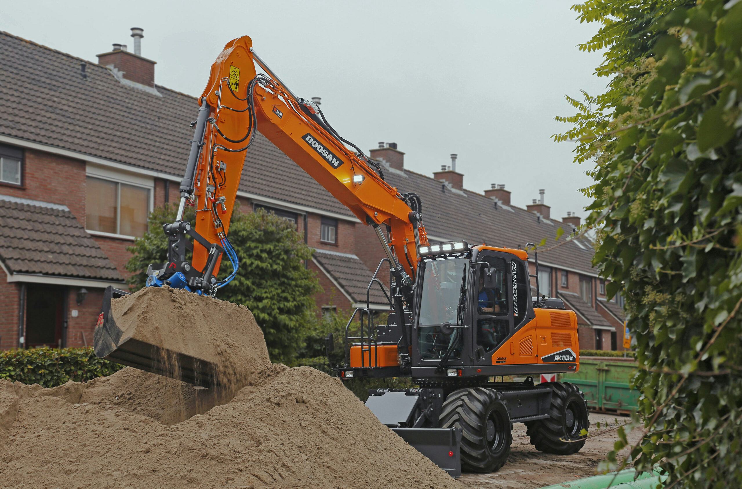 De Doosan DX 140W-7.