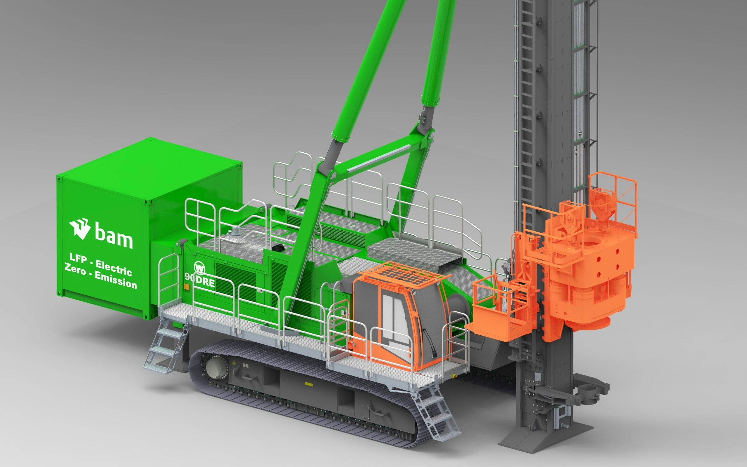 Primeur voor BAM: elektrische Woltman 90DR-e 