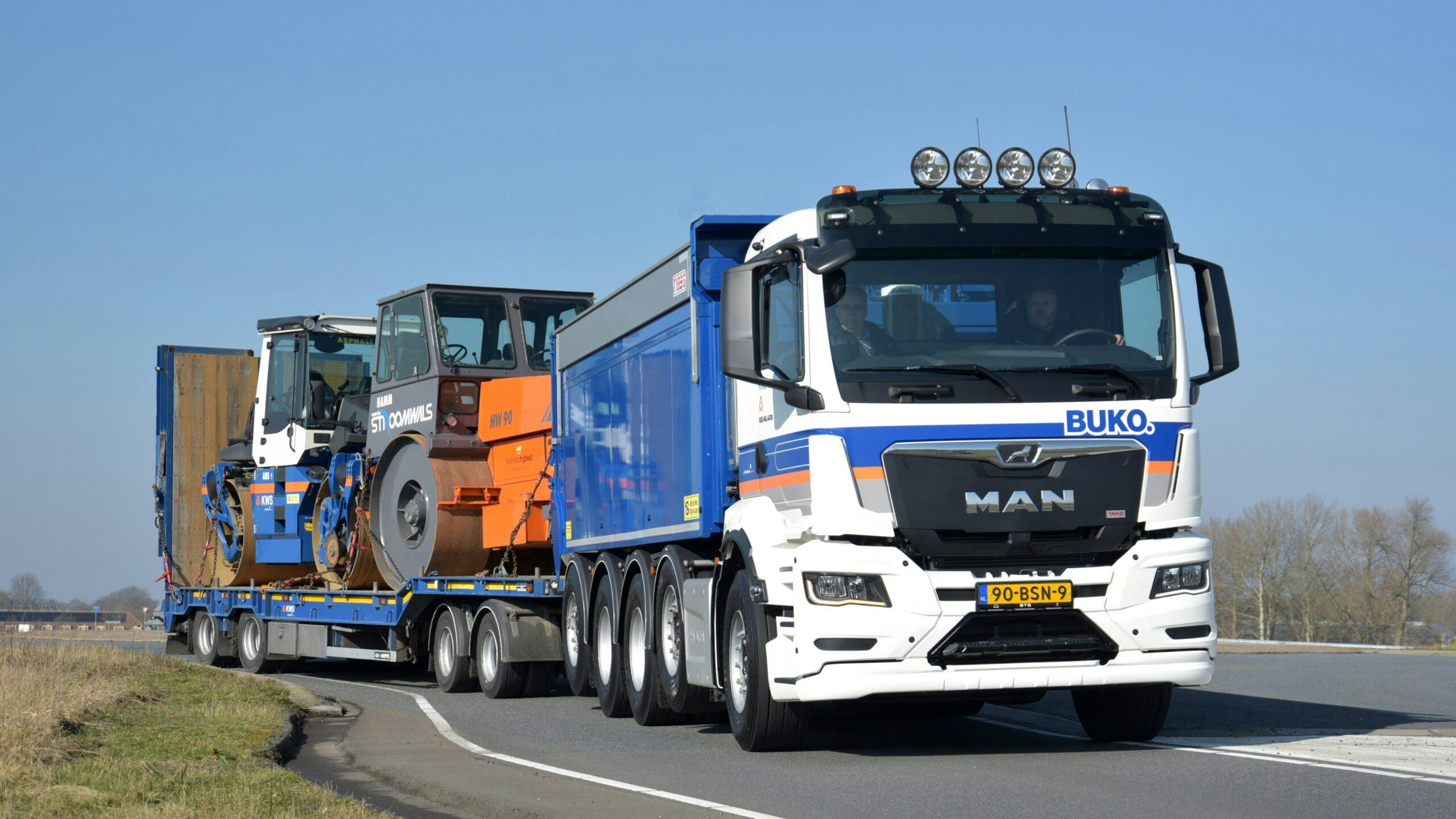 MAN WVTetra voor BUKO Transport: compact en wendbaar met 31 ton laadvermogen 