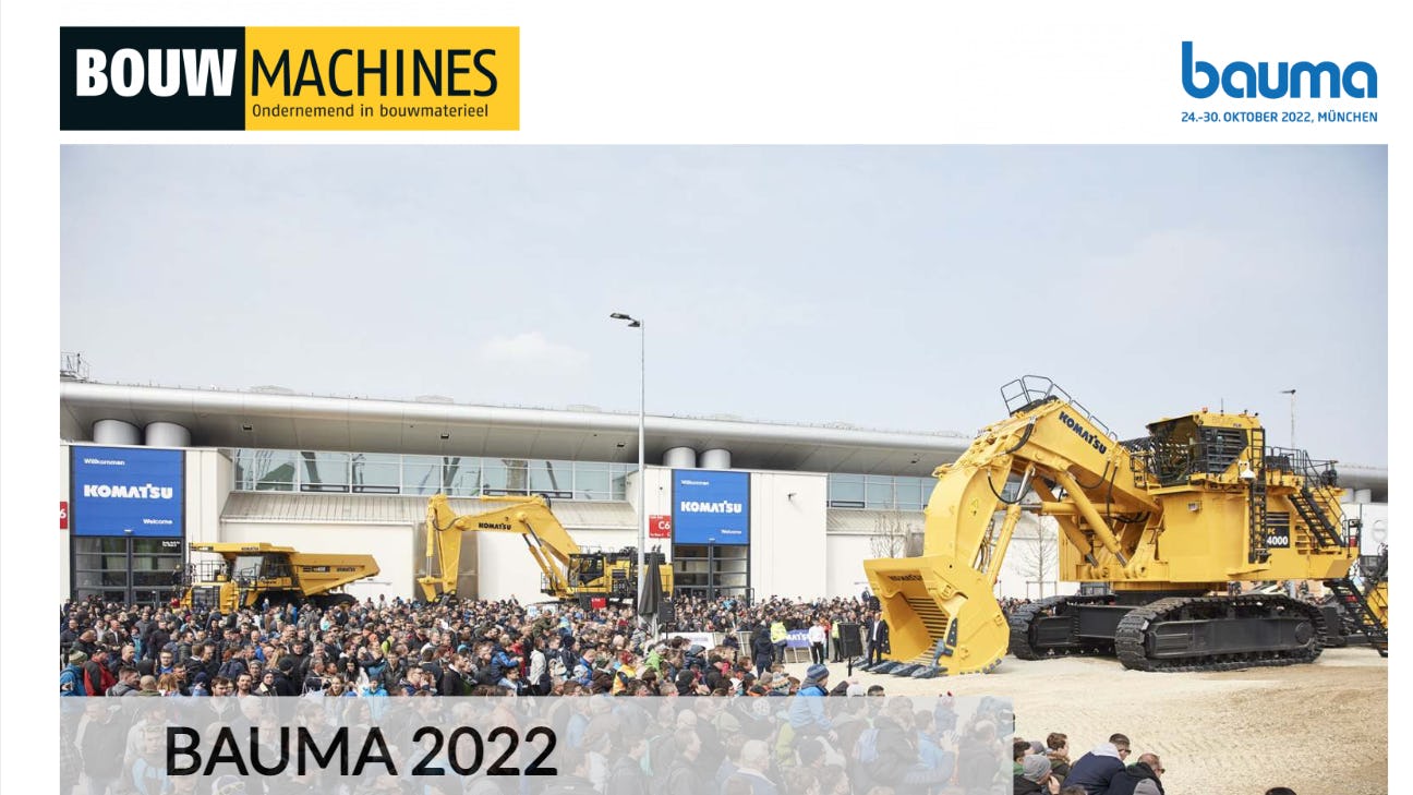 Gratis online magazine: Bauma 2022