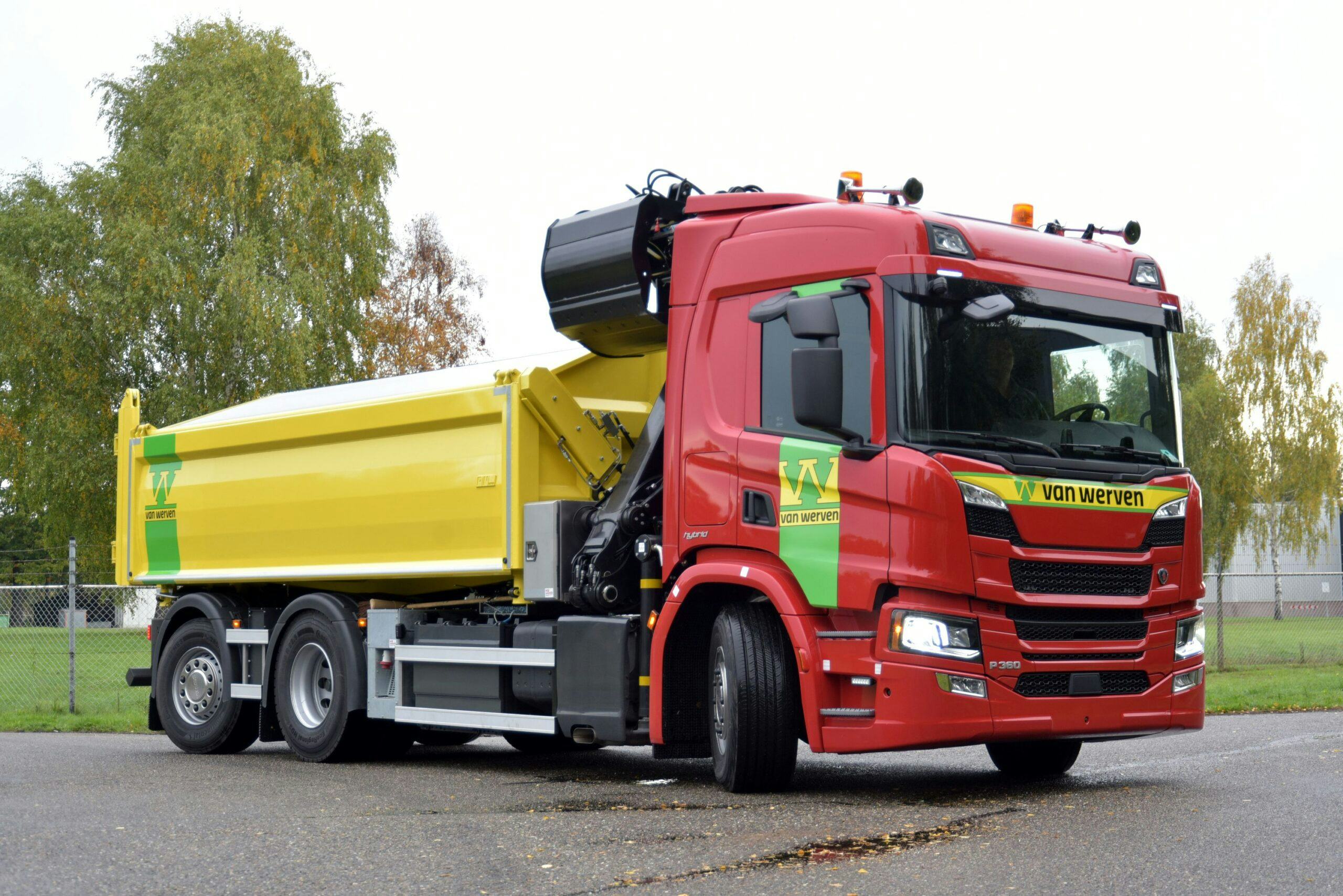 Groene Scania voor Van Werven