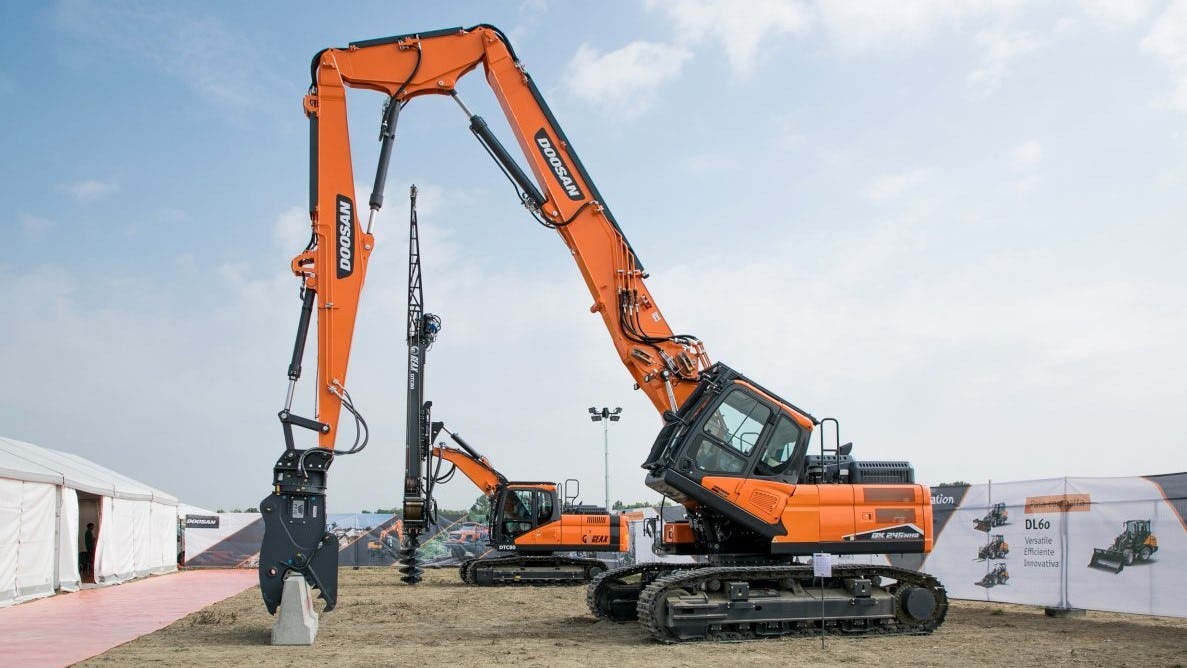 Doosan komt met DX245DM-7 sloopmachine