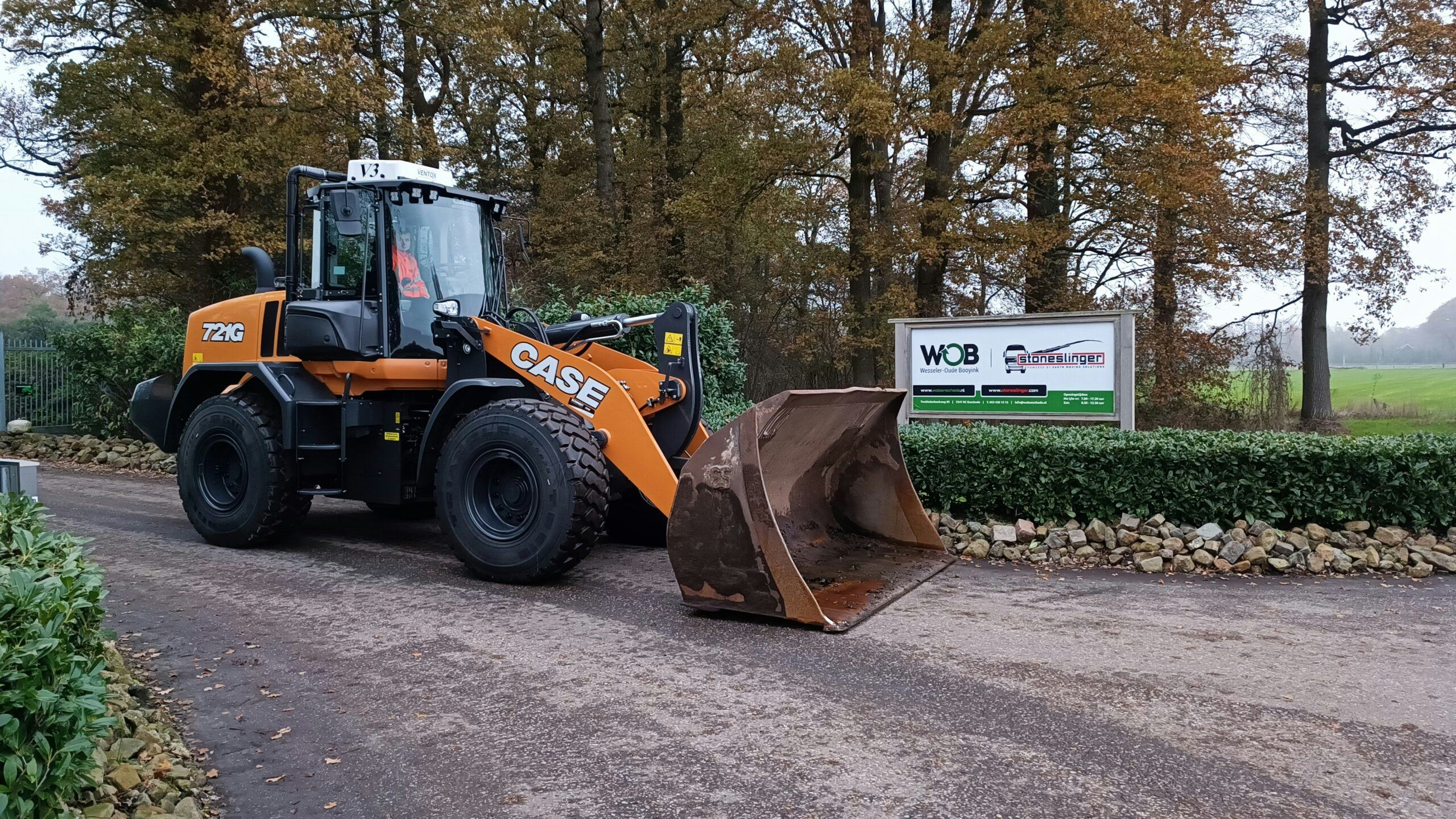 Nieuwe Case 721G-2 Evolution voor WOB uit Enschede