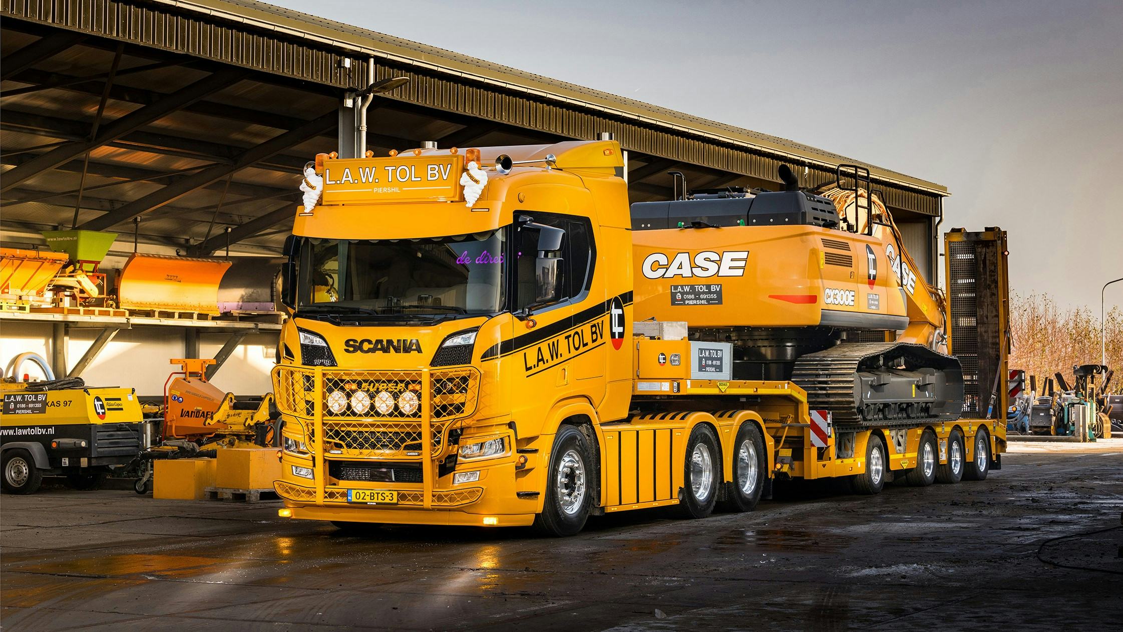 L.A.W. Tol investeert in Scania R660 6x4 zwaar transporttrekker