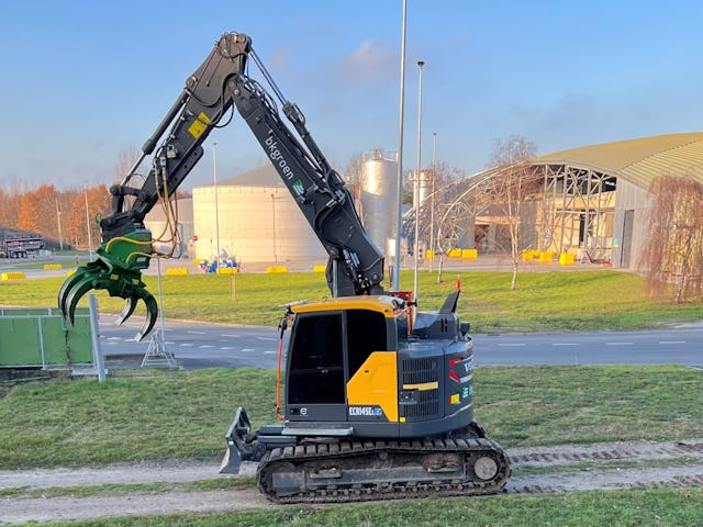 Volvo ECR145el. (Foto: Sander Efftink)