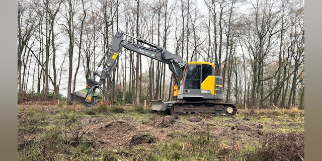 Volvo ECR145el. (Foto: Sander Efftink)