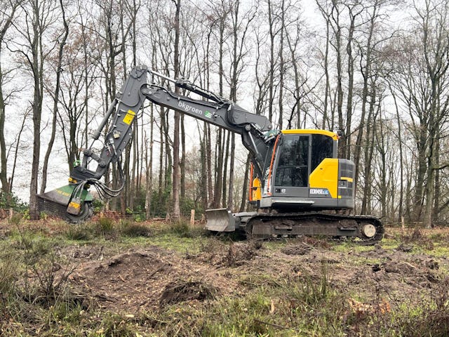 Volvo ECR145el. (Foto: Sander Efftink)