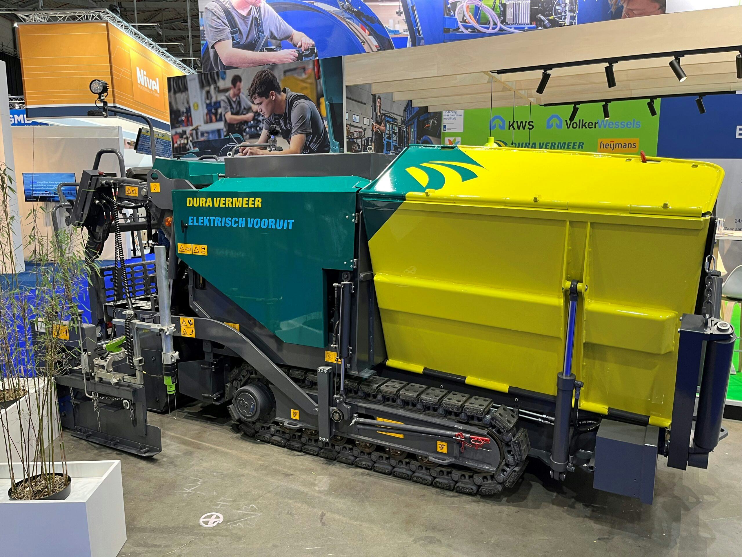 Elektrificering bij Dura Vermeer: "Als grote bouwer moet je het goede voorbeeld geven"