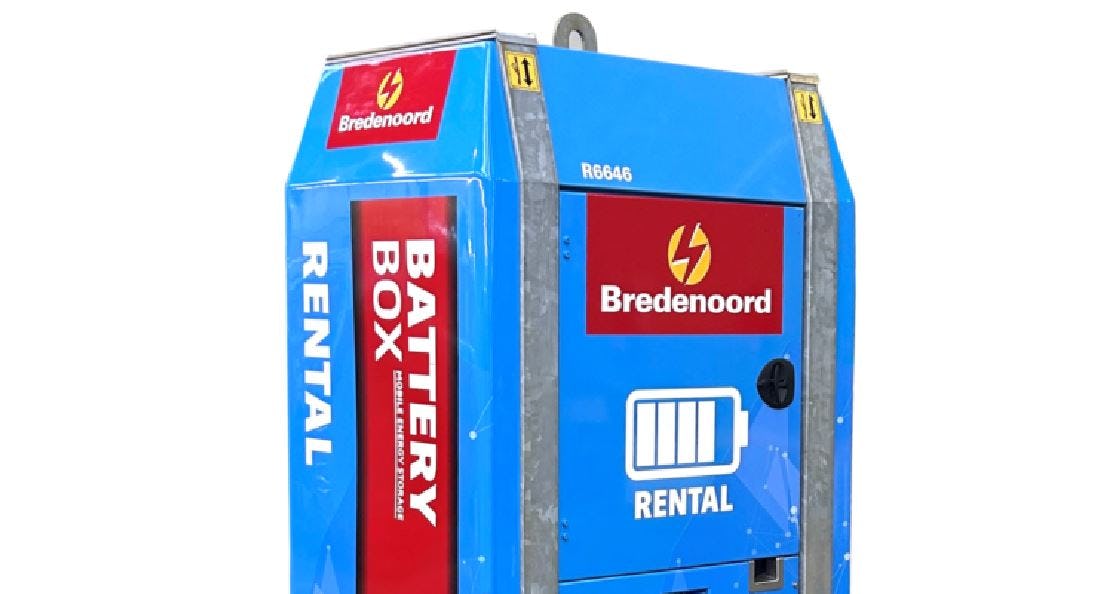 Bredenoord bouwt met Intercel nieuwe batterij