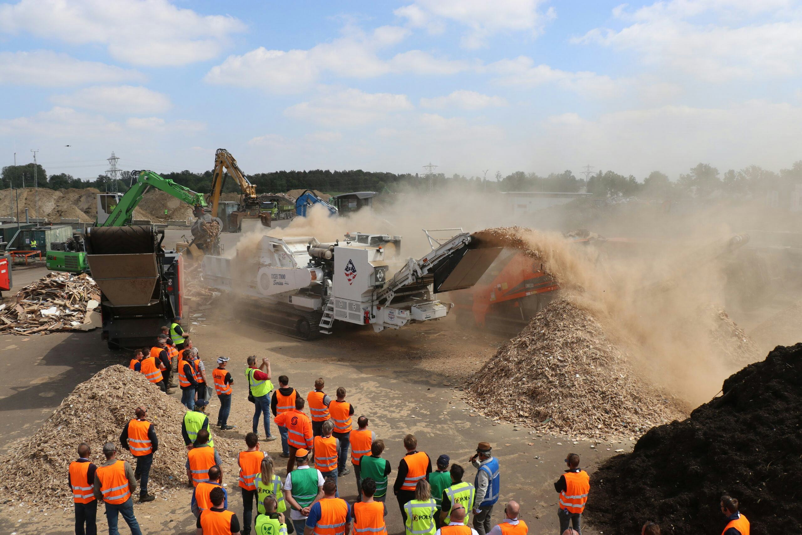 's Werelds grootste shredder was heel even in Nederland