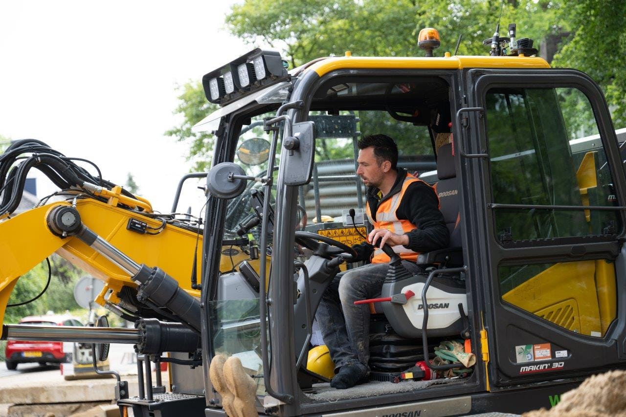 VIDEO | Gerritjan Bunt en zijn Doosan DX165 E