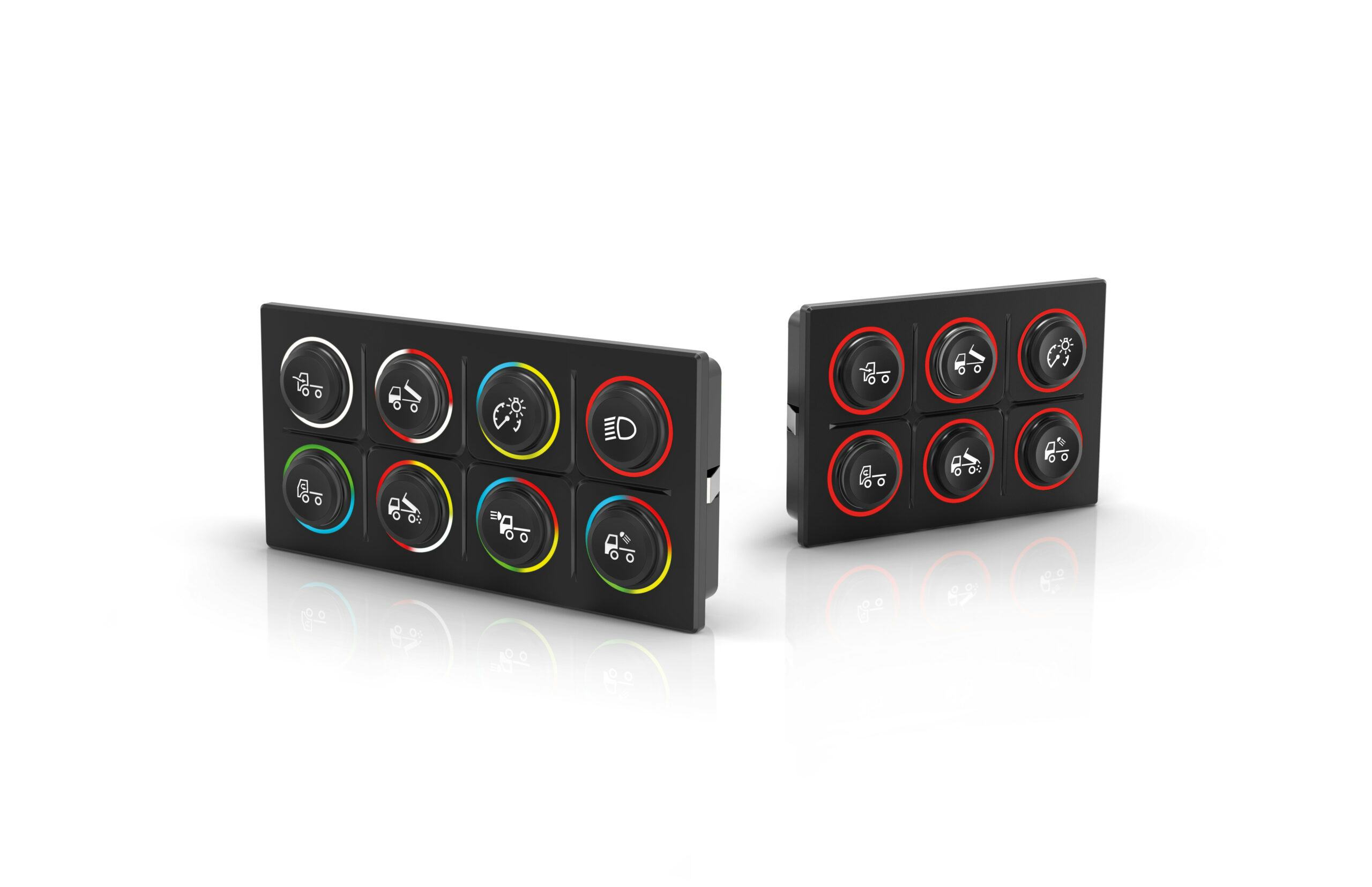 Nieuwe outdoor keypad met acht knoppen; geschikt voor heavy duty en breed inzetbaar