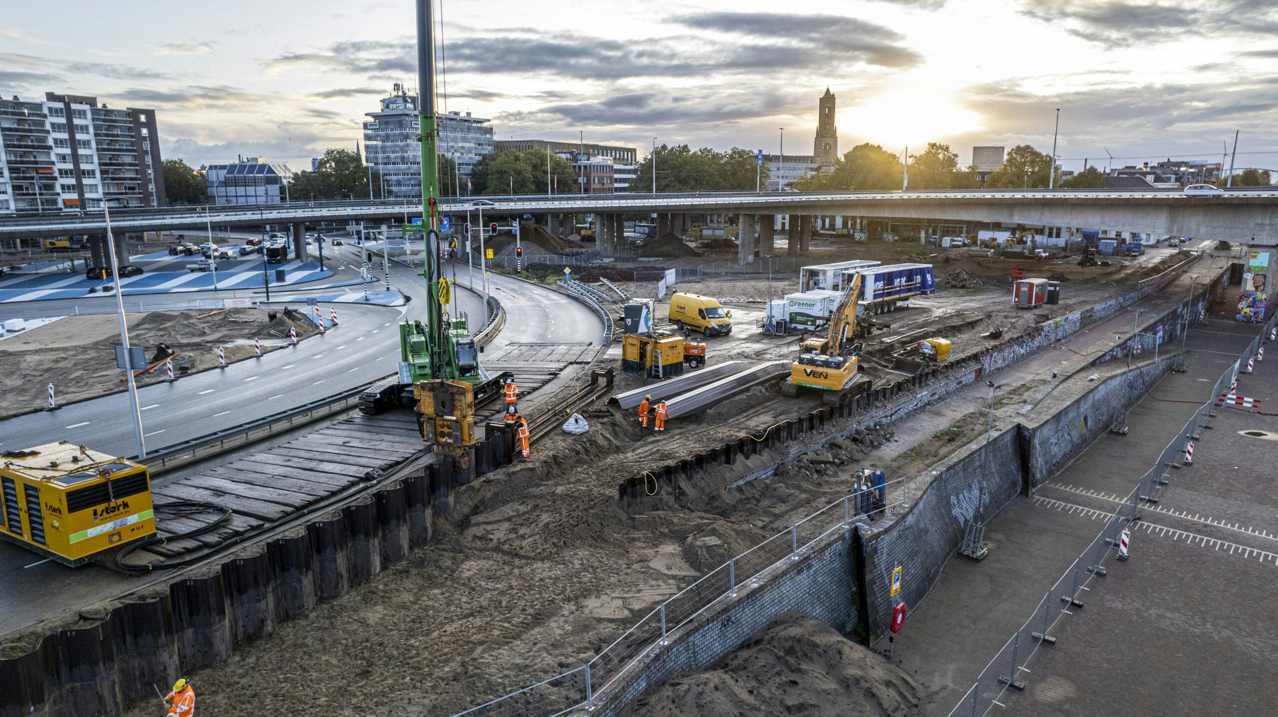 In Arnhem is opdrachtgever de kip en het ei op geruisloze bouwplaats