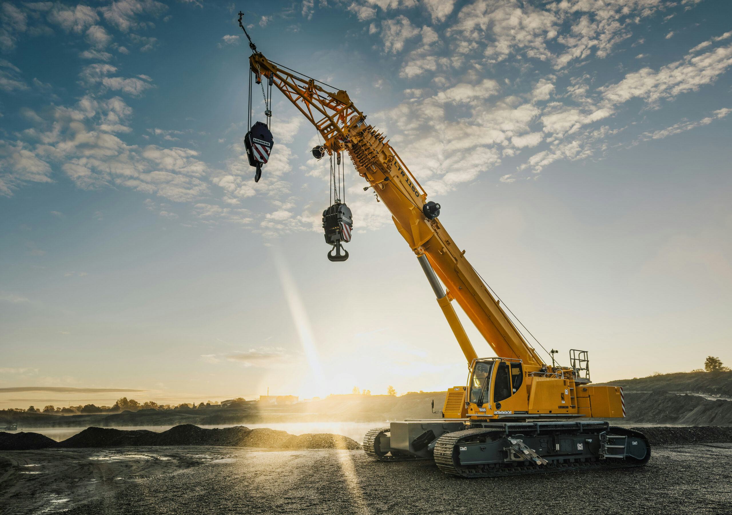 Liebherr presenteert nieuwe 150-tons telescopische rupskraan