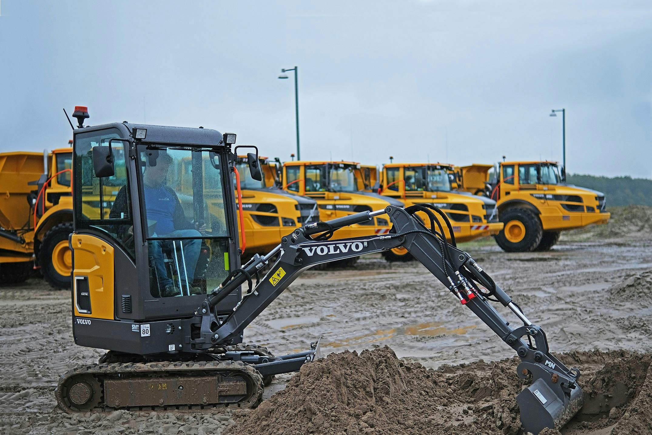 Volvo EC18 Electric: Degelijke doordouwer