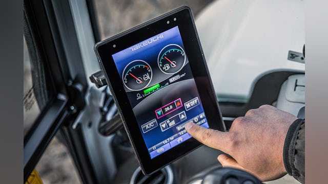 Via het royale 8” display kun je met een simpele vingerbeweging allerlei instellingen aanpassen, daarnaast geeft het scherm de nodige informatie over de machine.