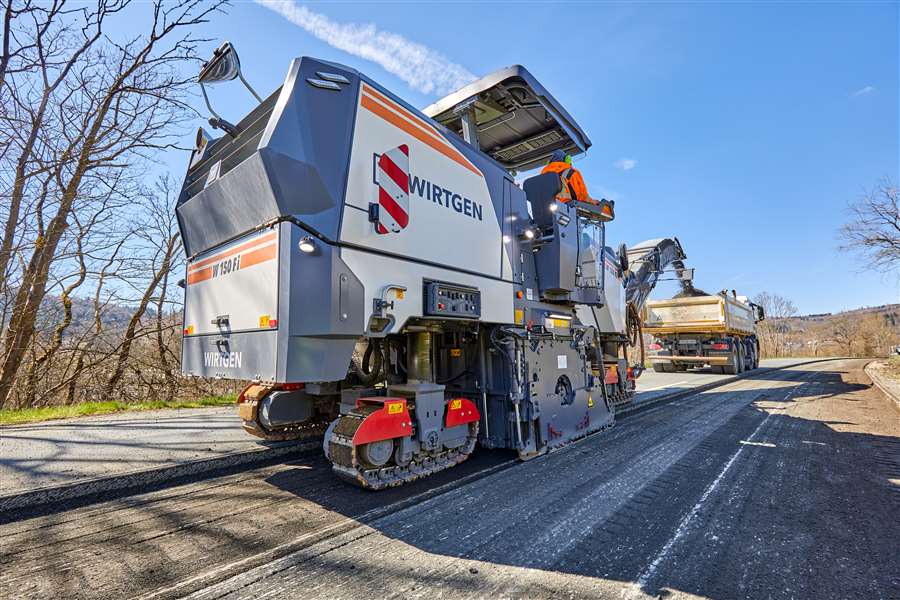 Koudfreesmachine van Wirtgen. Foto: Wirtgen 