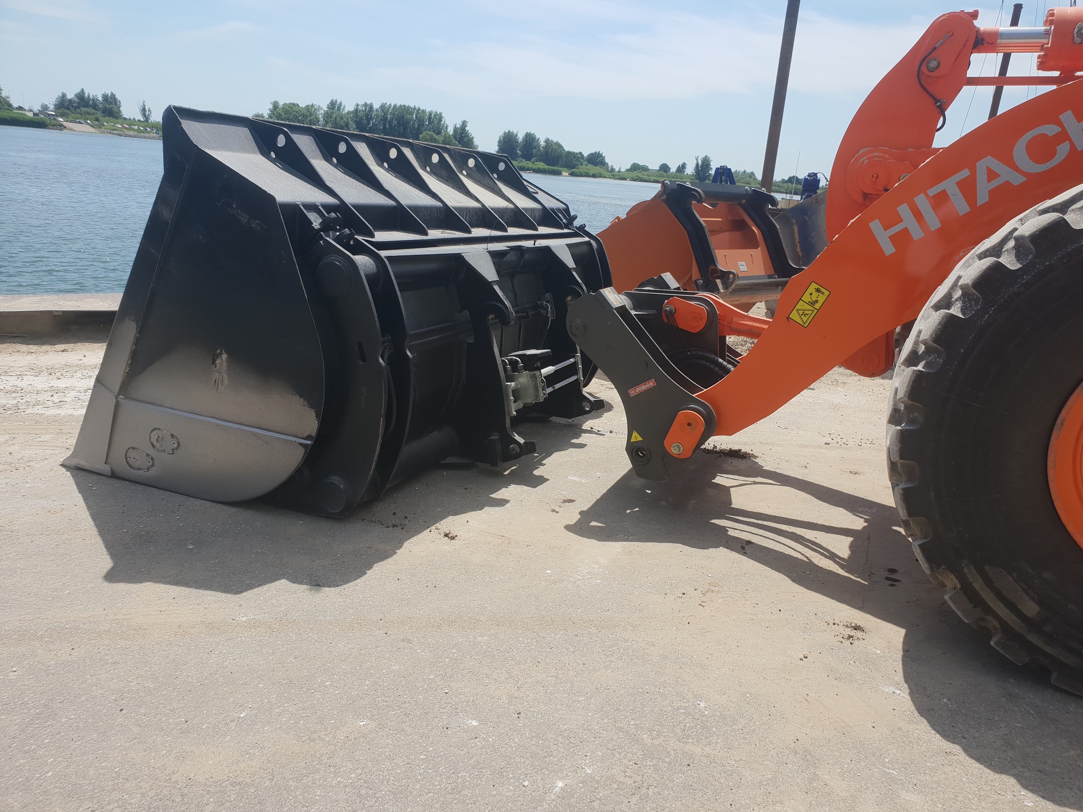 OilQuick Rail-systeem