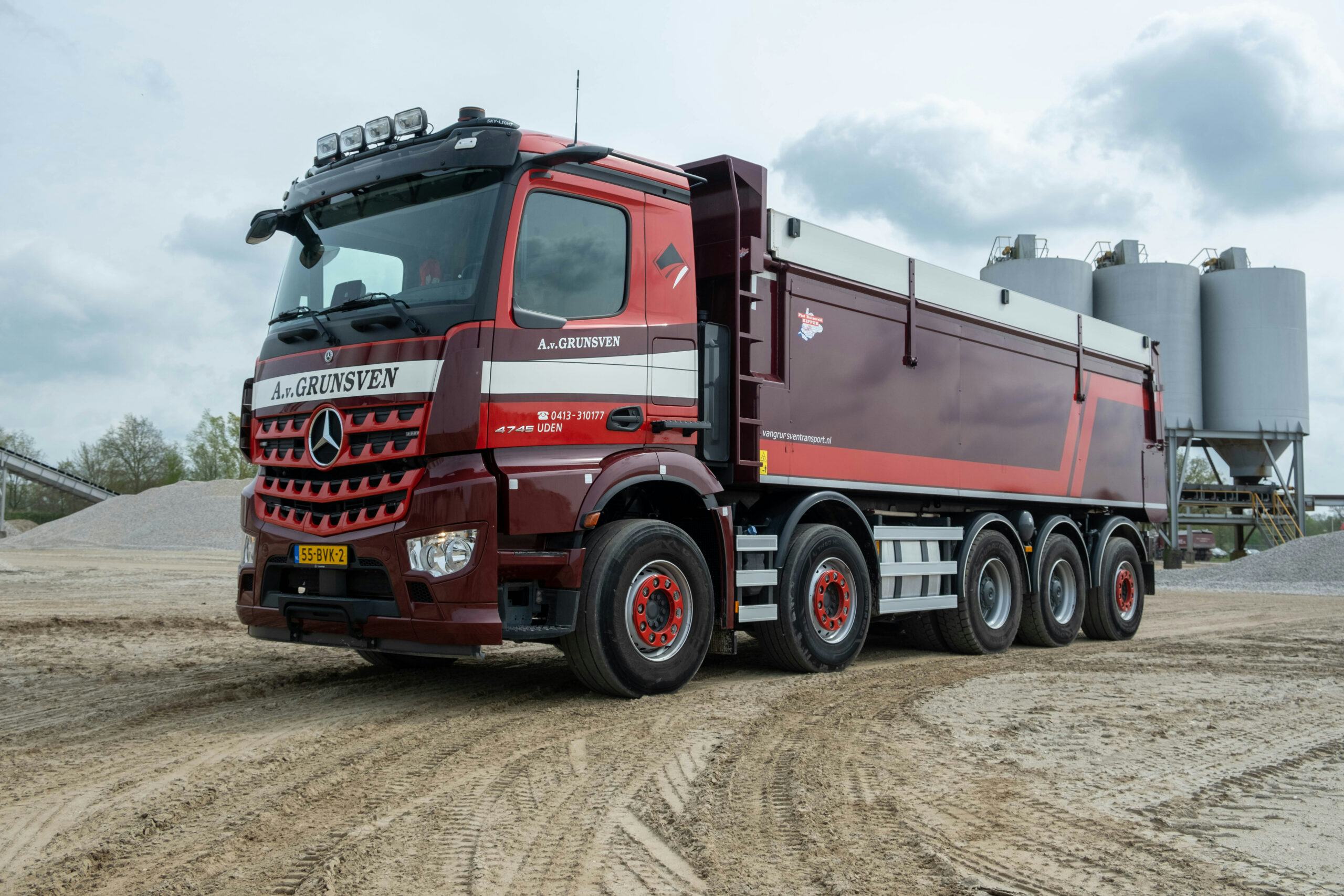 Kippertest 2024: Mercedes-Benz Arocs 4745 LK