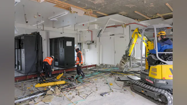 Binnen wordt ook alleen elektrisch materieel ingezet.
Foto: Jan Willem van Vliet