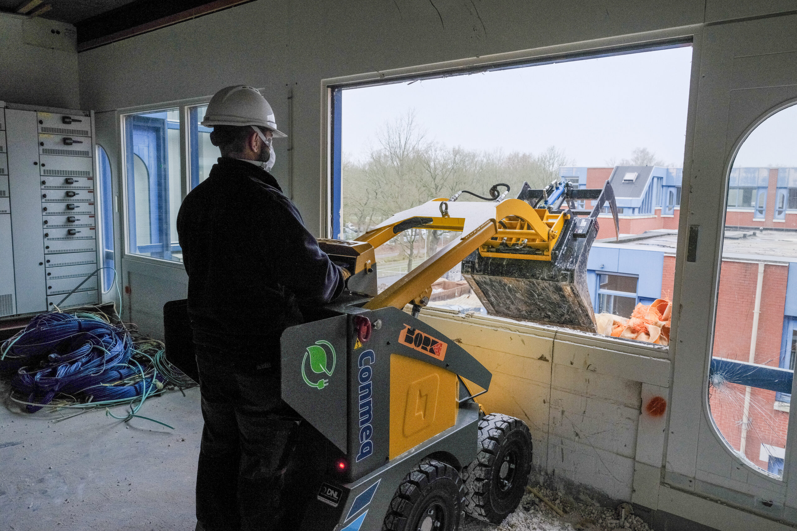 De Conmeqs kunnen probleemloos een dag draaien. Foto: Jan Willem van Vliet 