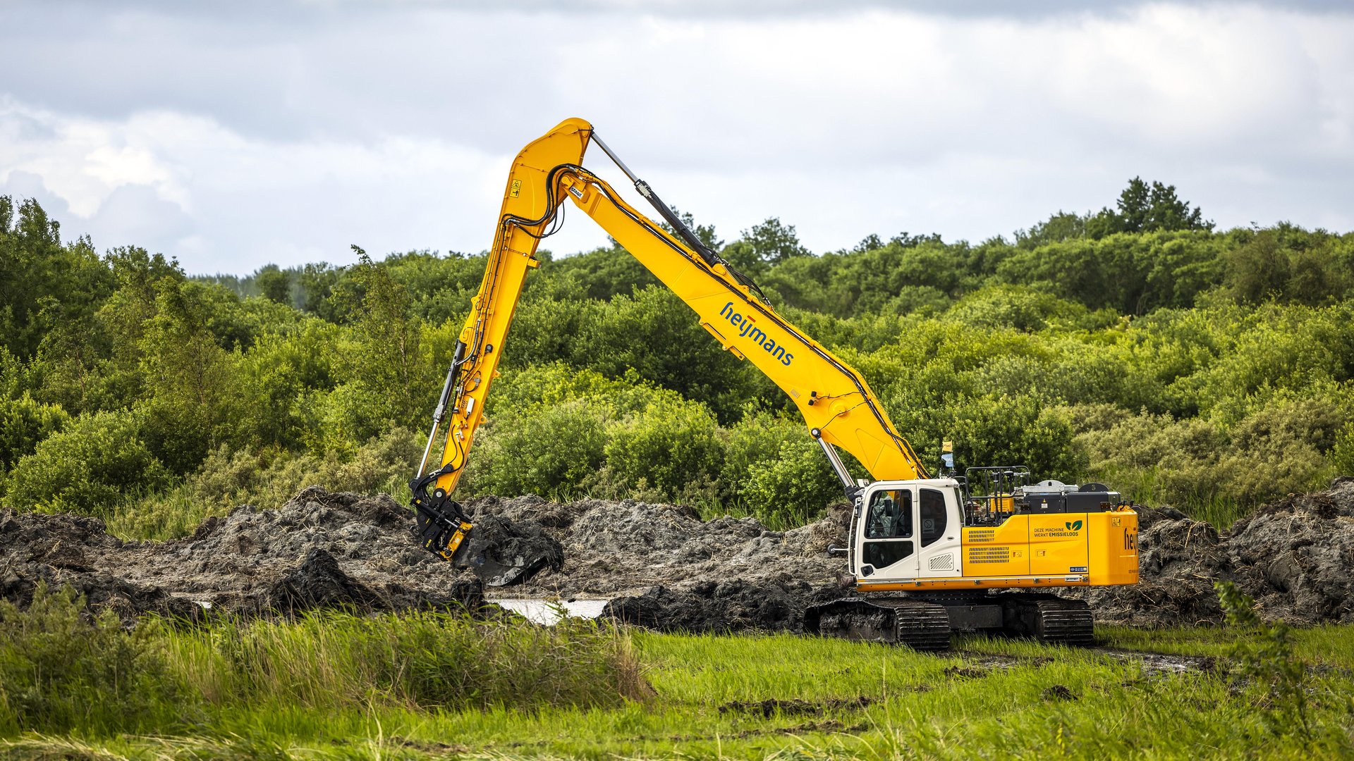 De DX355LC Electric.
Foto: Heijmans.